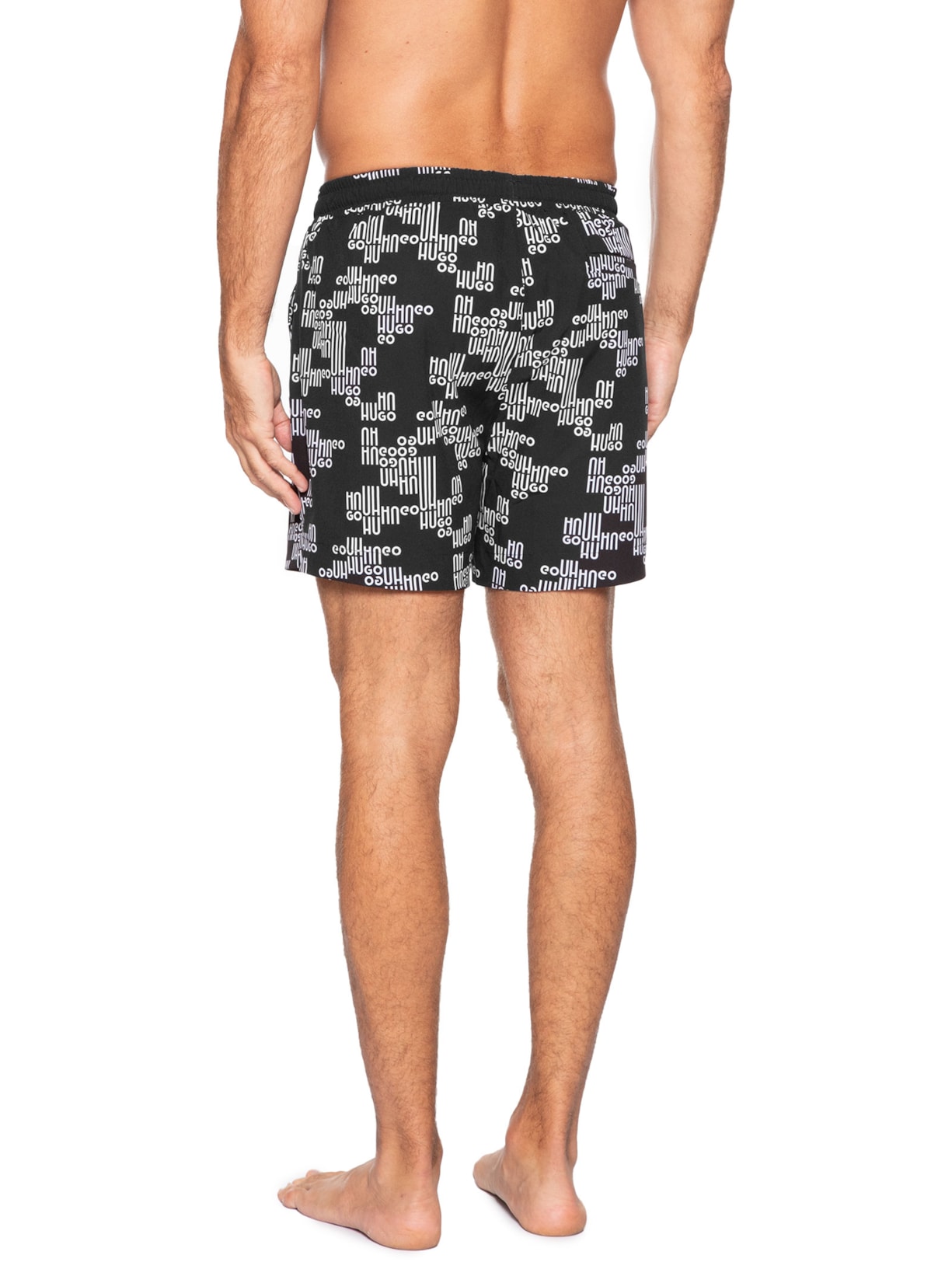 Short Masculino Beachwear Hvar Preto Hugo