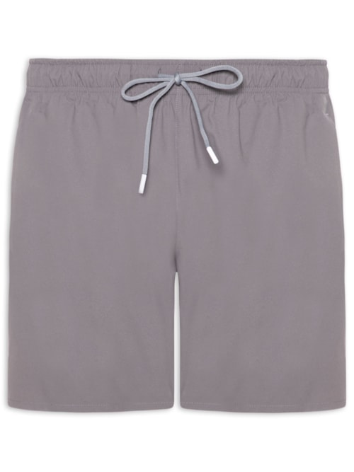 Short Masculino Beachwear Iconic - Cinza