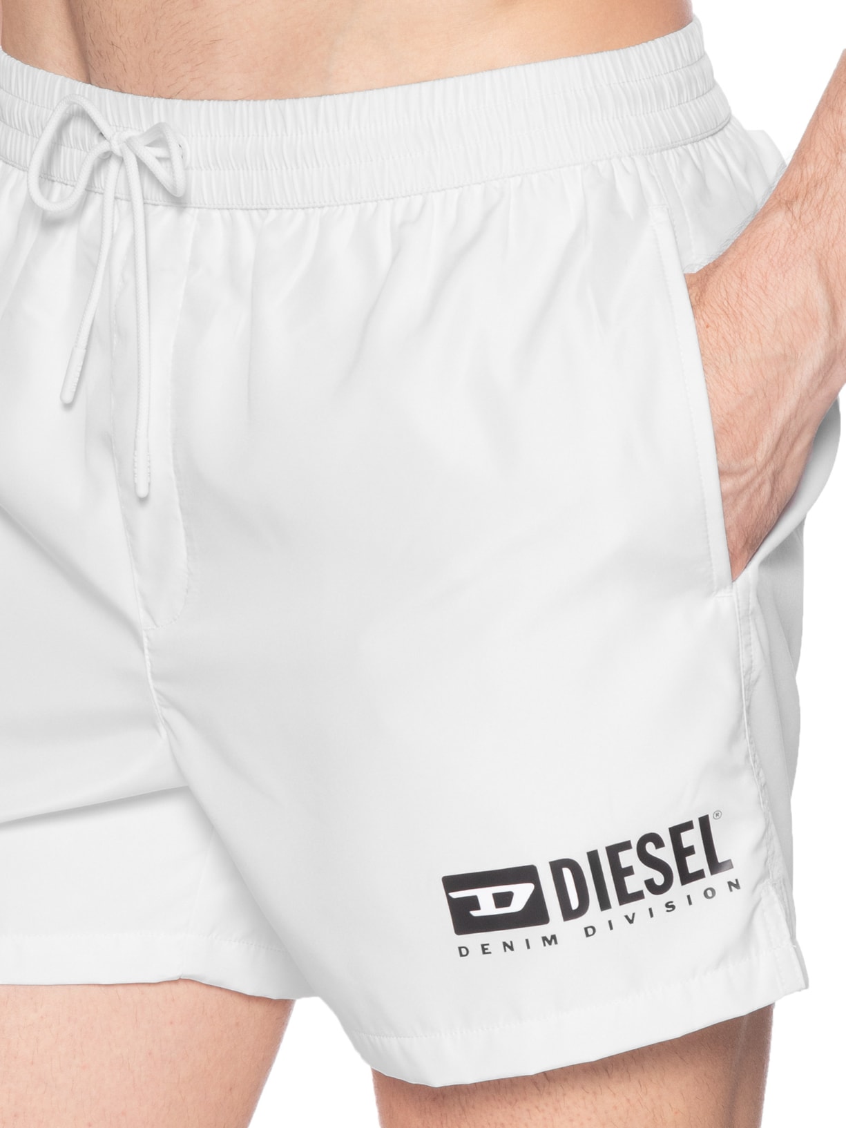 Short Masculino Beachwear Ken-37-D-Box Branco Diesel