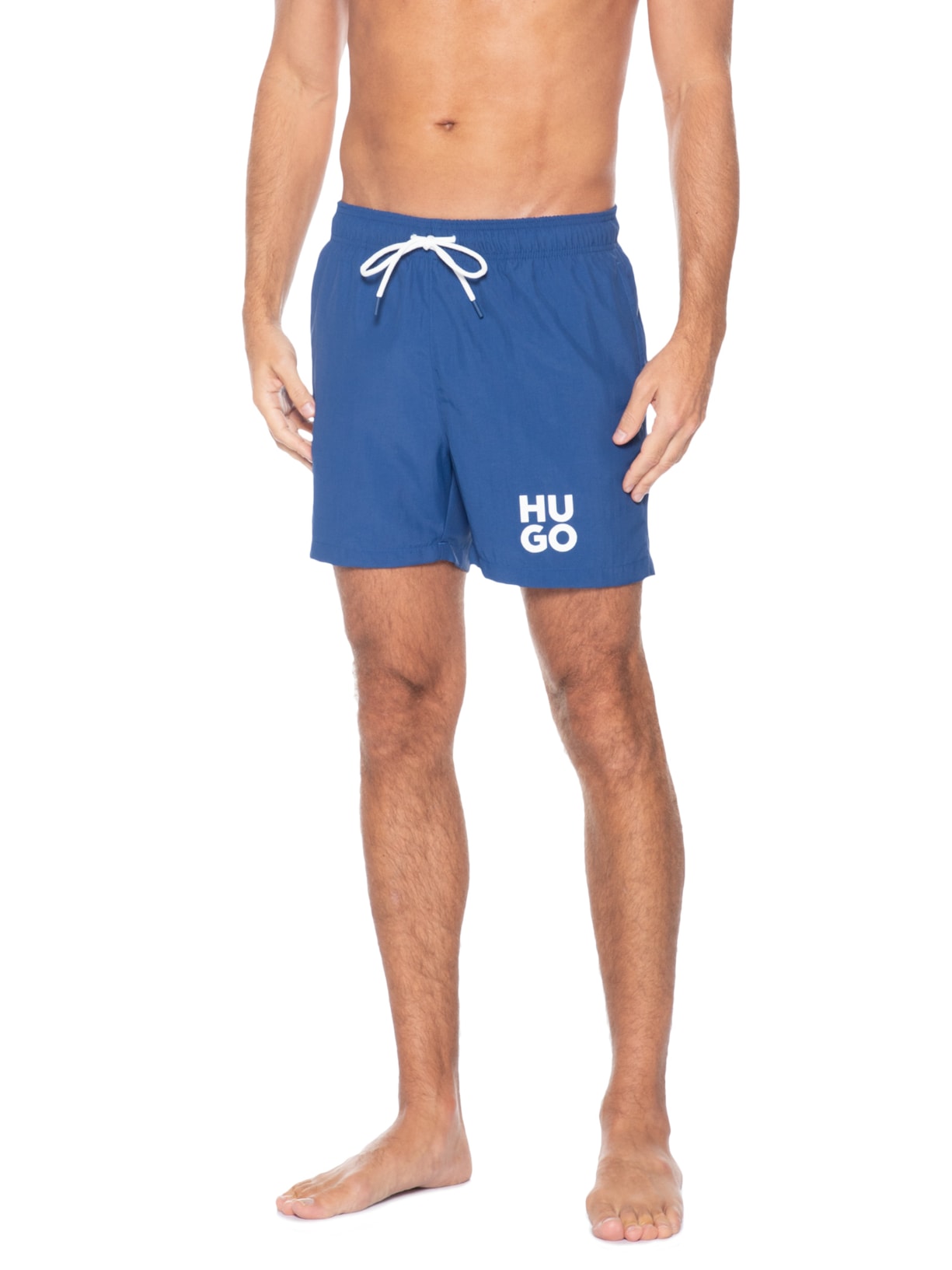 Short Masculino Beachwear Paolo Azul Hugo