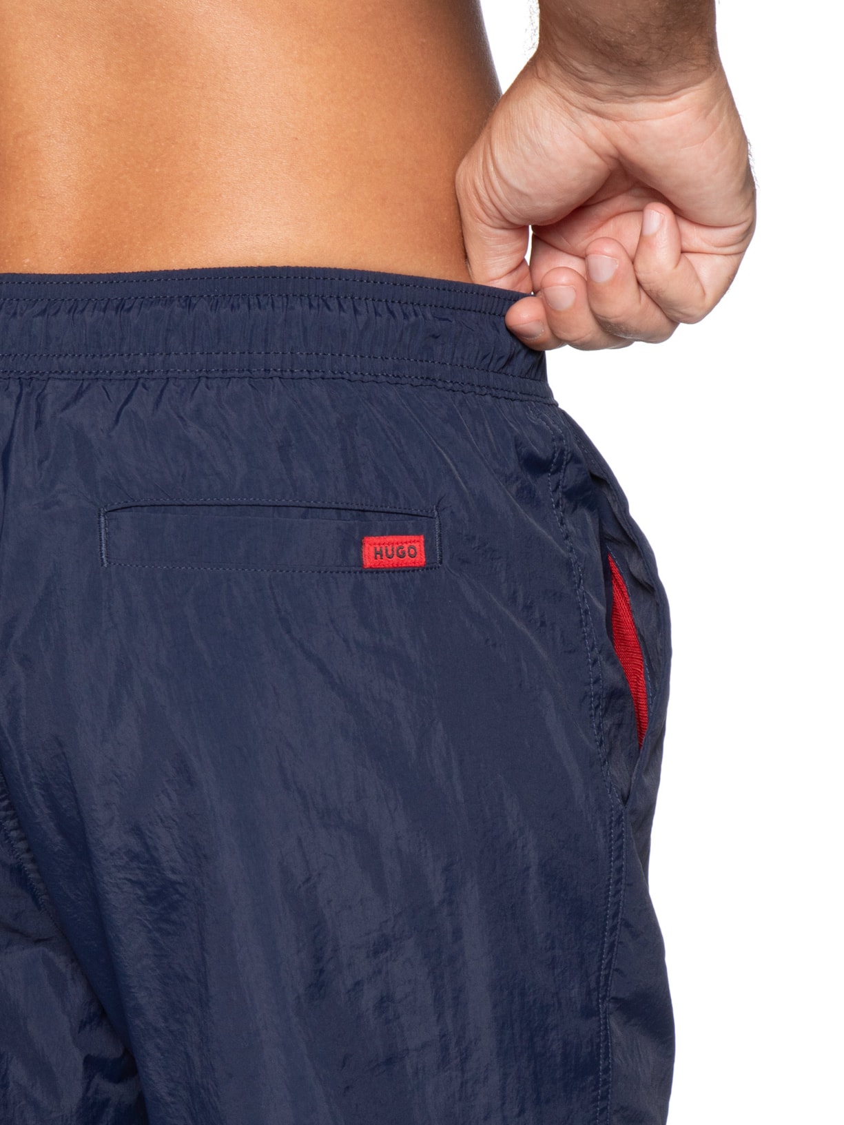 Short Masculino Beachwear Quick-Dry Recycled Dominica Azul Hugo