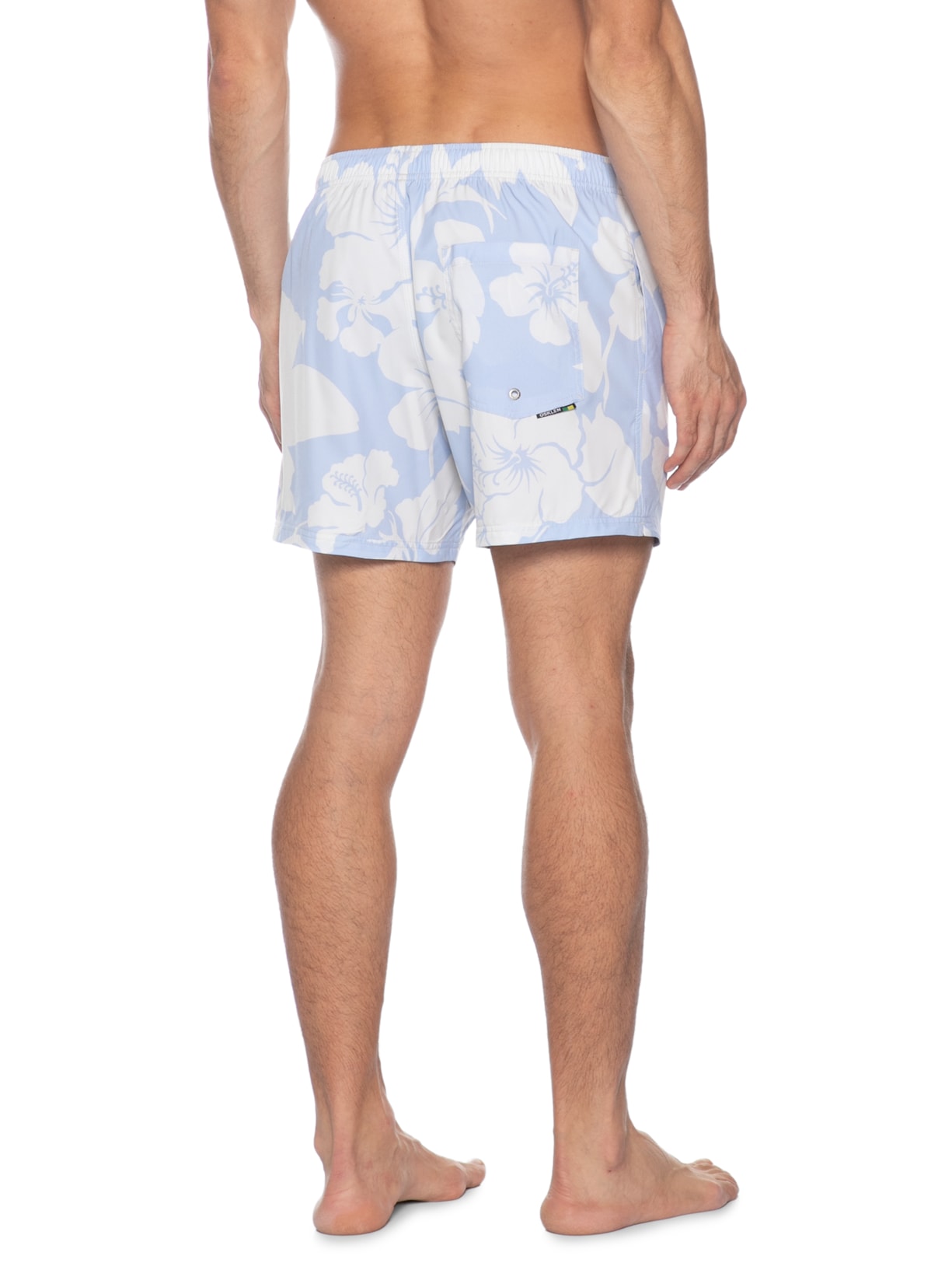 Short Masculino Beachwear Shade Hibisco Azul Osklen