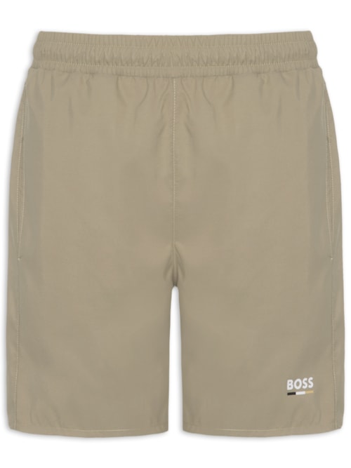 Short Masculino Beachwear Swordfish - Marrom