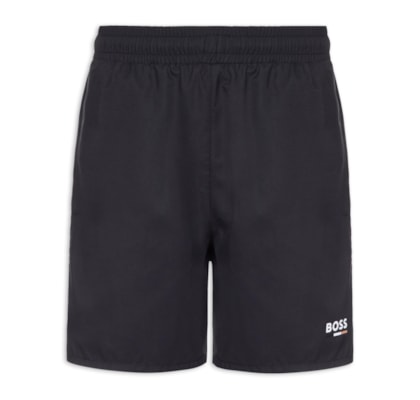 Short Masculino Beachwear Swordfish - Preto