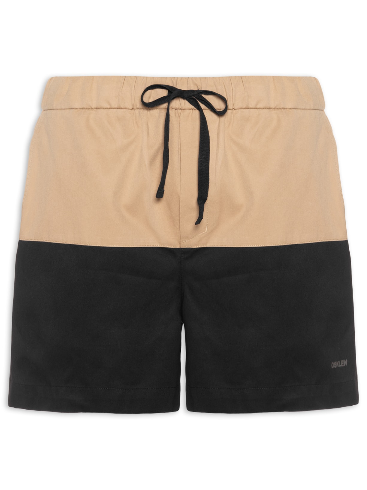Short Masculino Bicolor Cotton Preto Osklen