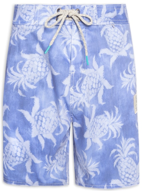 Short Masculino Board Abacaxi - Azul