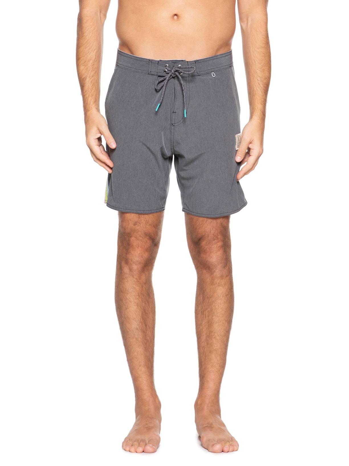 Short Masculino Board Big Surf Cinza Pineapple