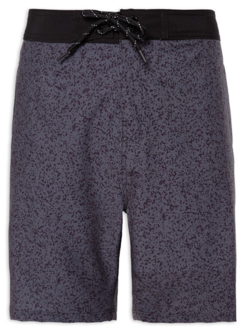 Short Masculino Board Laces - Cinza