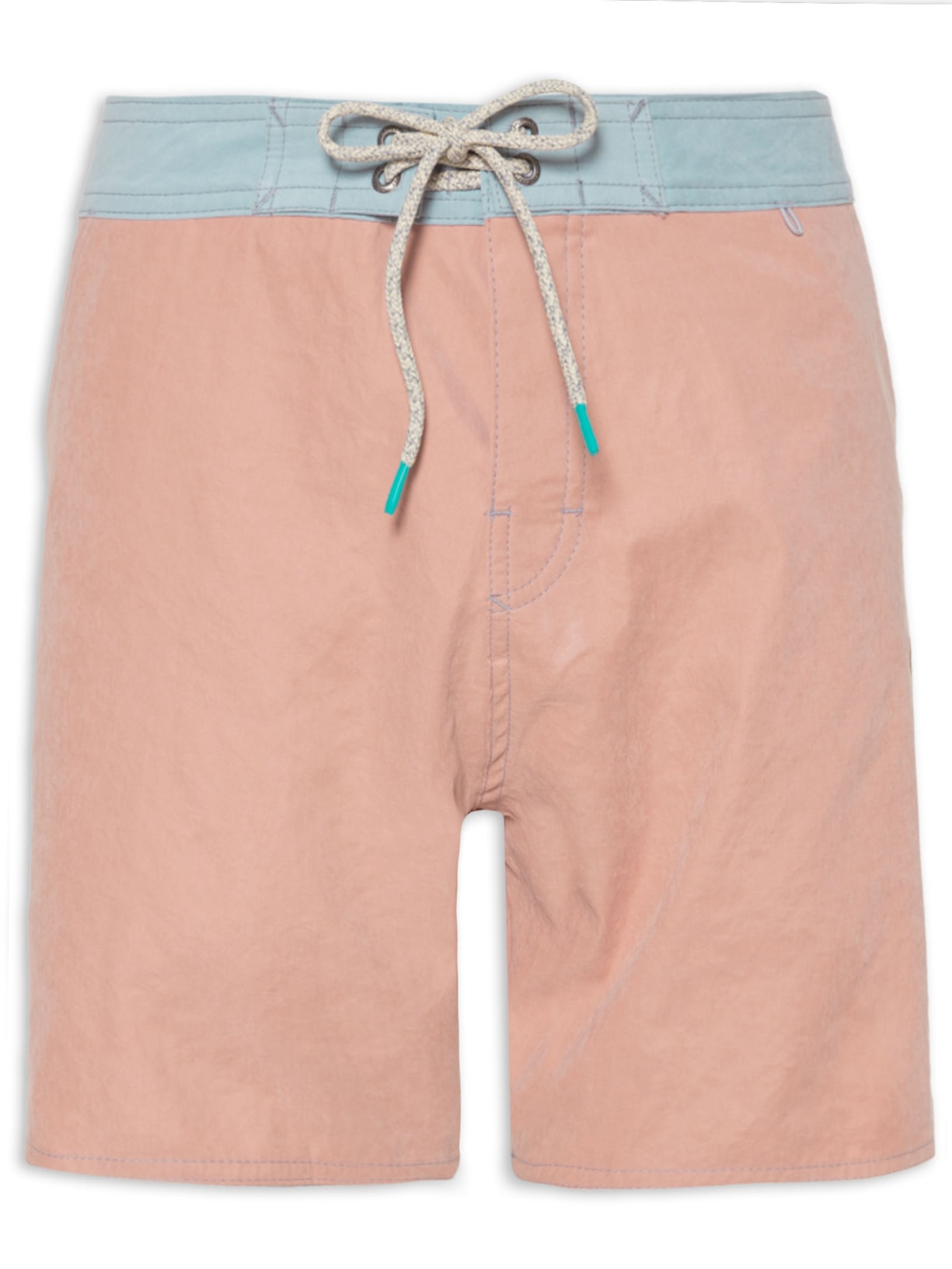Short Masculino Board Vintage Liso - Rosa