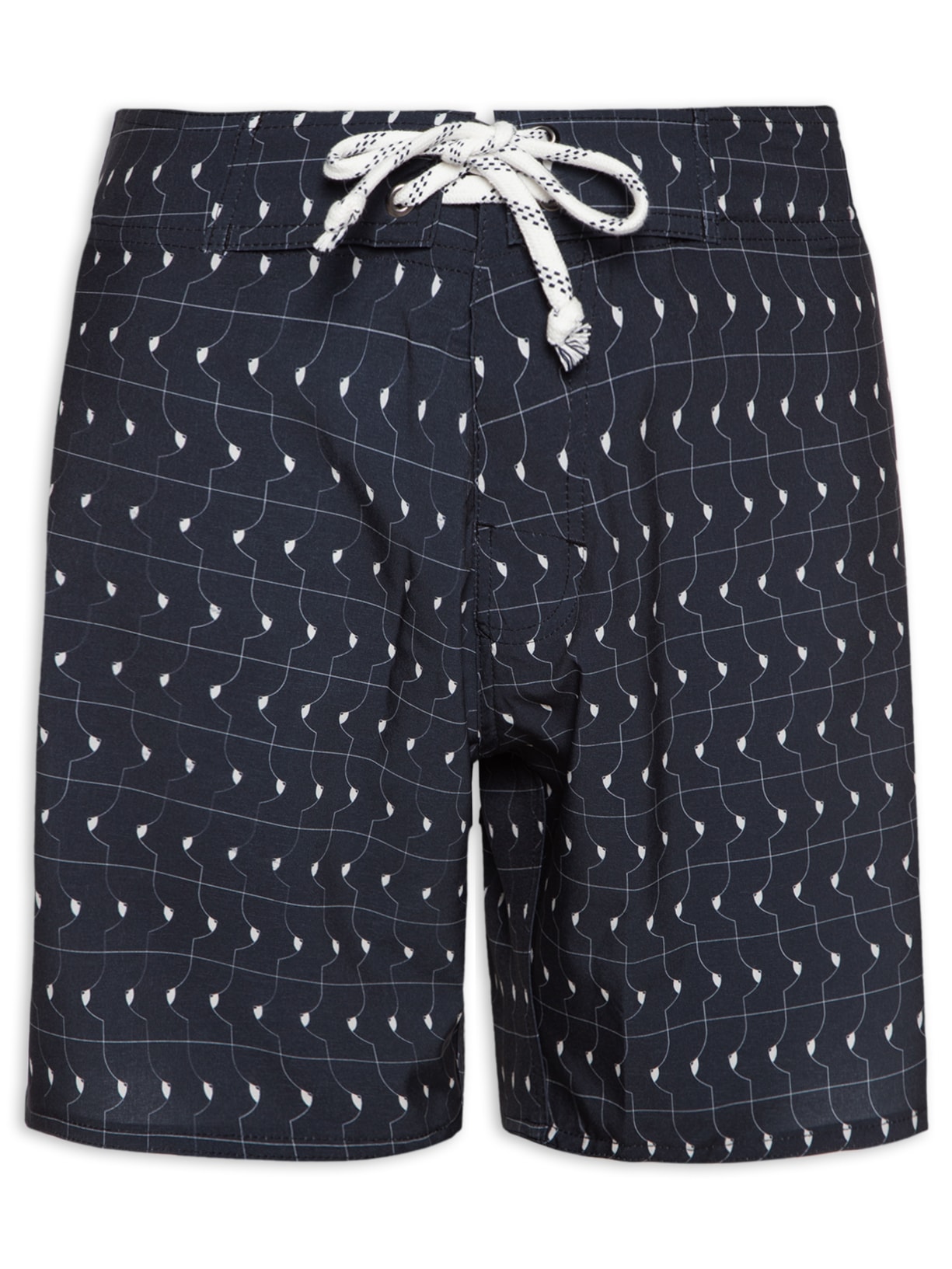 Short Masculino Boardshort Boobies Trap - Preto