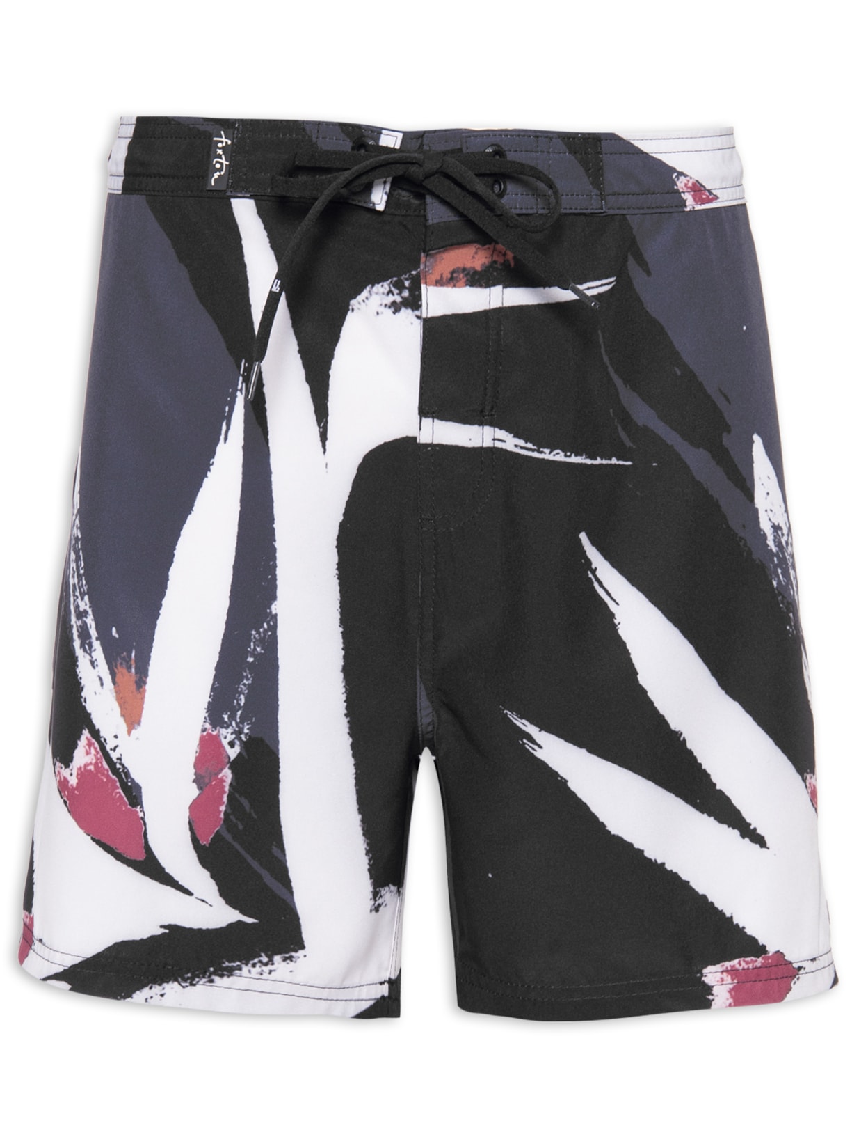 Short Masculino Boardshort Paradise Brush - Preto