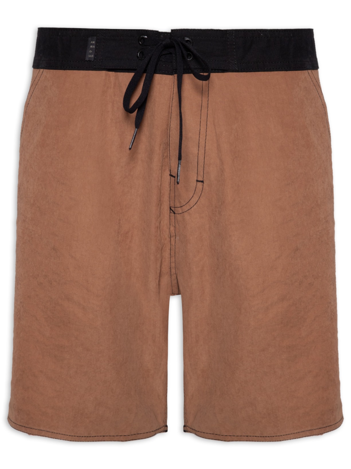 Short Masculino Boardshort Tecnologico High Comfort - Marrom