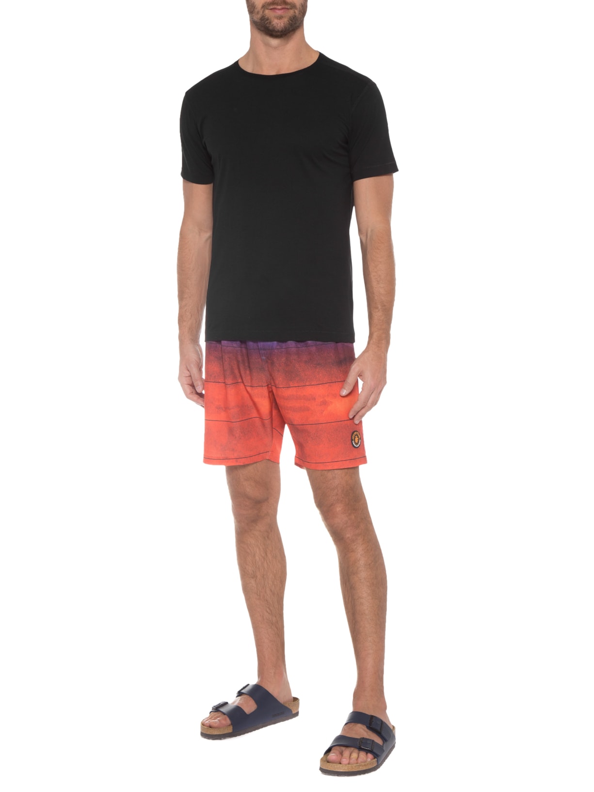 Short Masculino Boardshorts Azul Von Der Volke