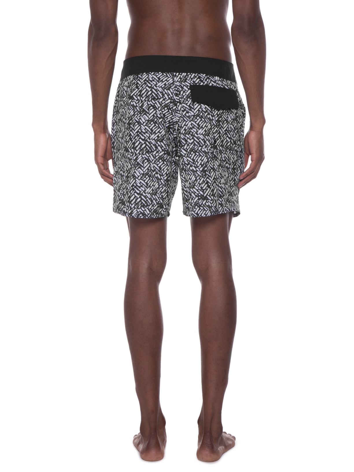 Short Masculino Boardshorts Brush Preto Kour