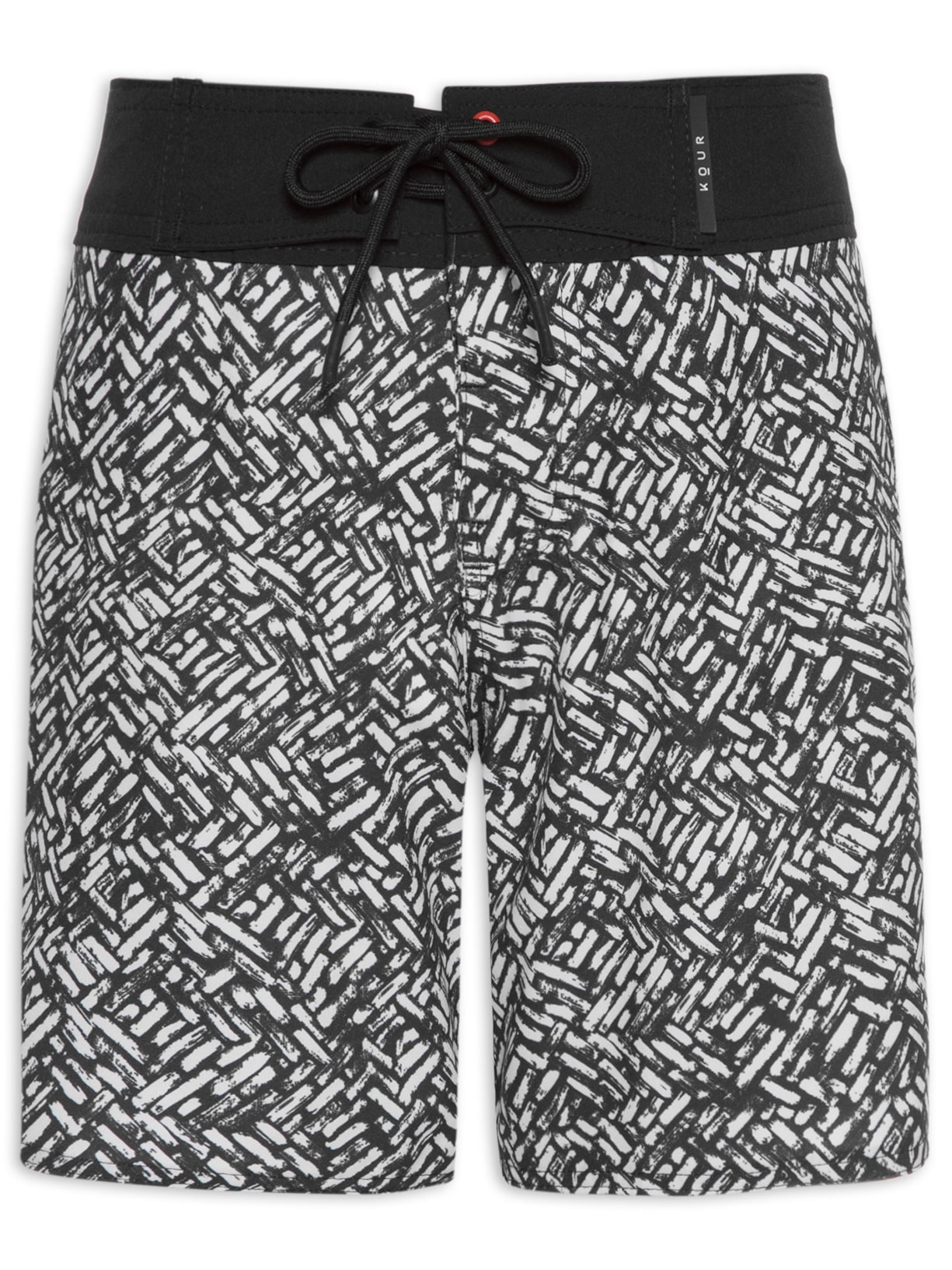 Short Masculino Boardshorts Brush Preto Kour