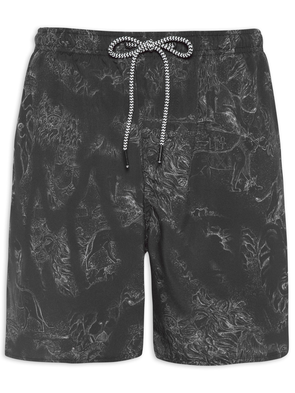 Short Masculino Boardshorts Lions - Preto