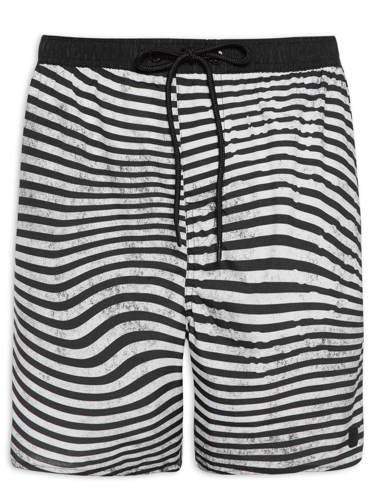 Short Masculino Boardshorts Waves Flow - Preto
