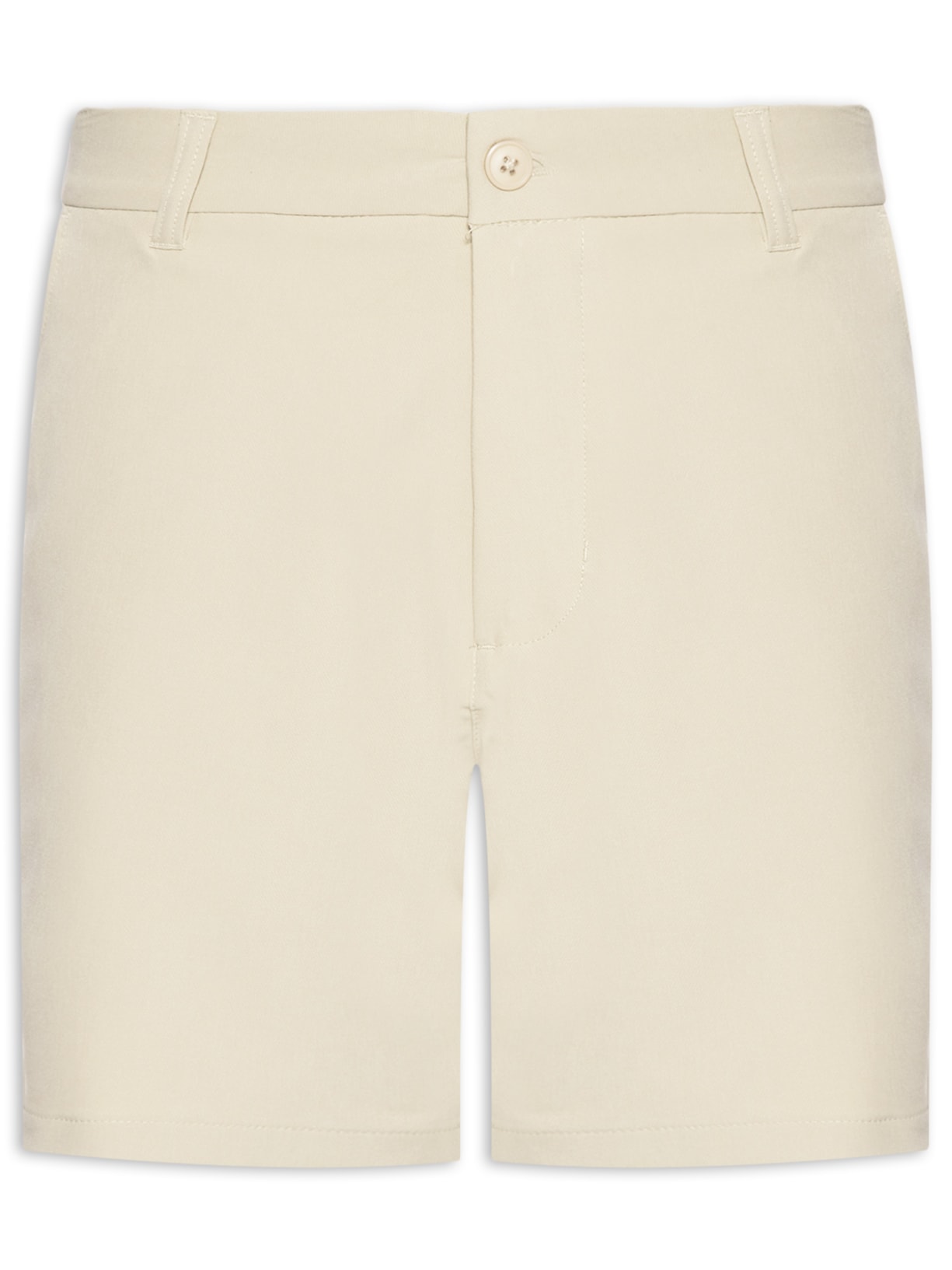 Short Masculino Bolso Faca - Bege