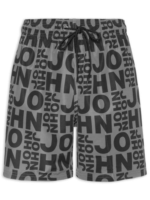 Short Masculino Bora Full - Cinza