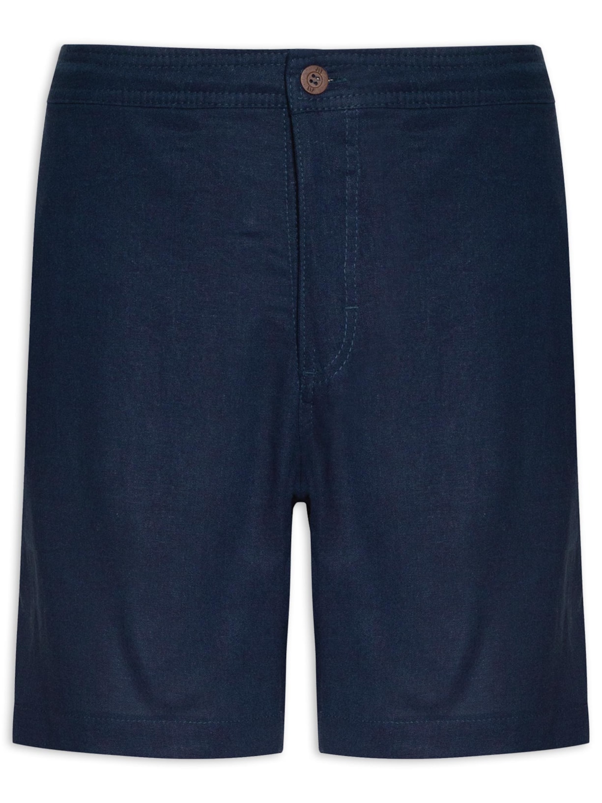 Short Masculino California 70 Linho Azul Jab