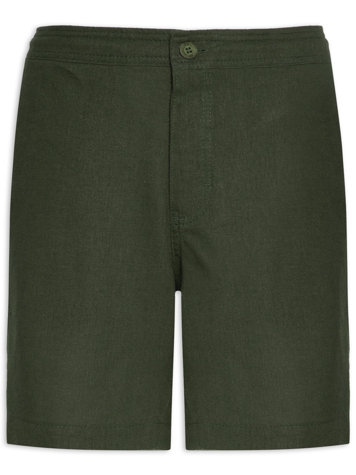 Short Masculino California 70 Linho - Verde