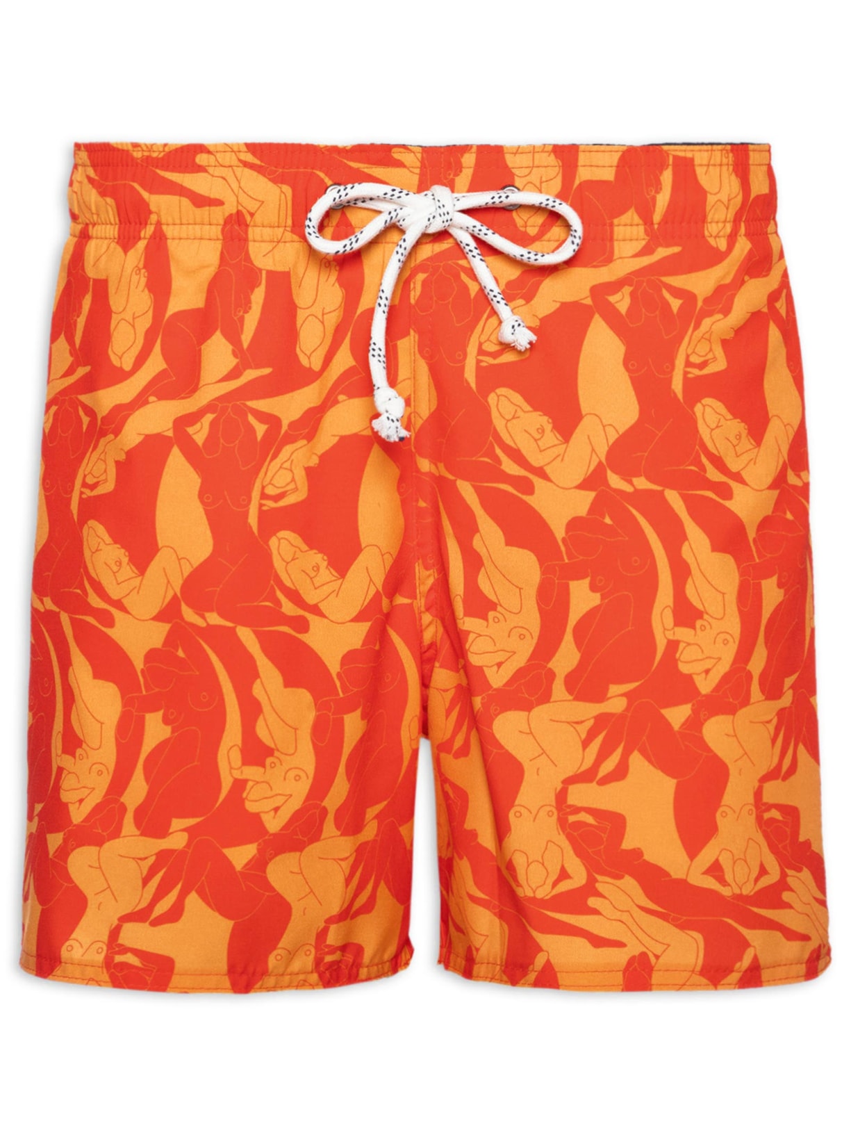 Short Masculino Camouflage - Laranja