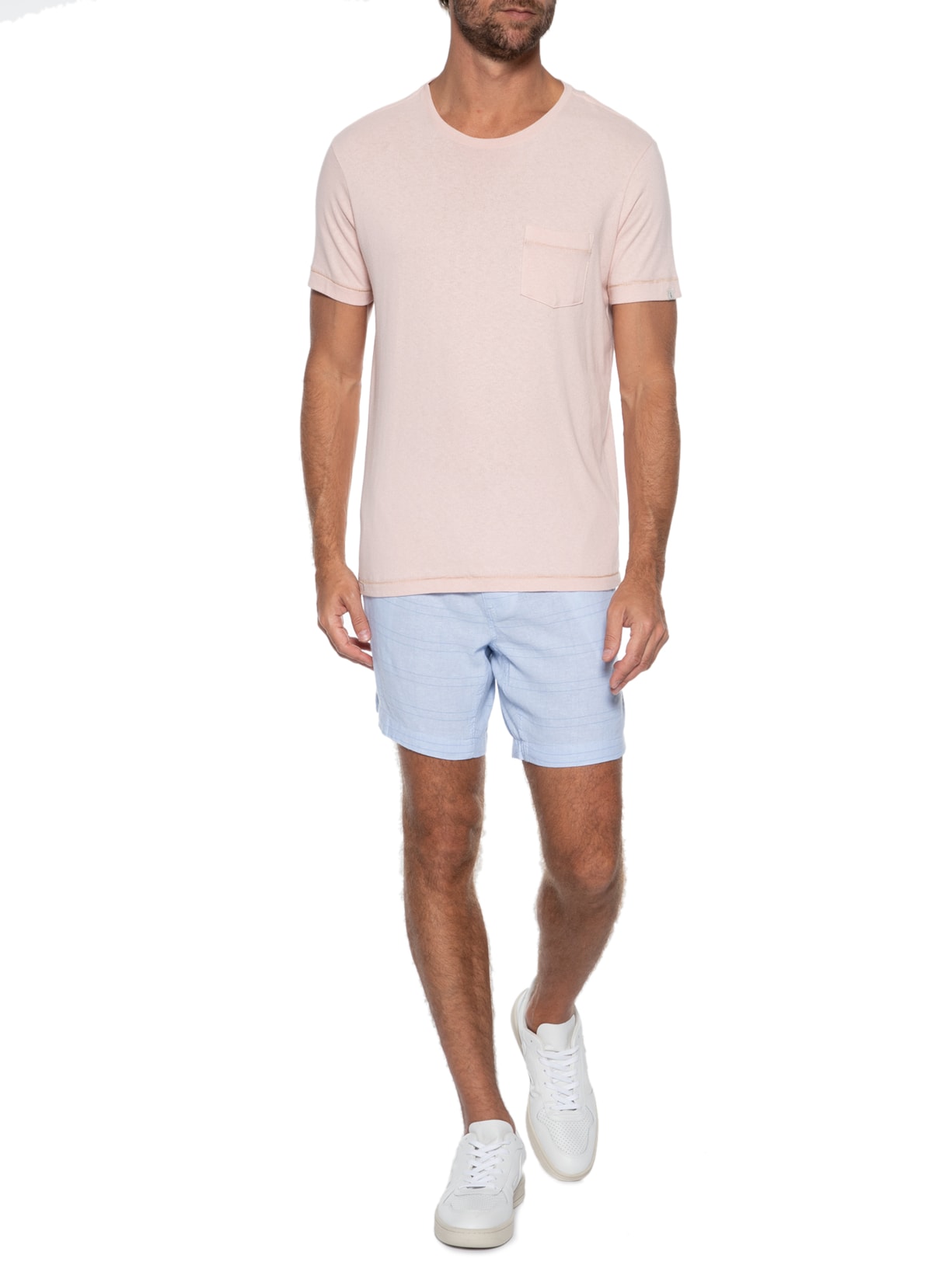 Short Masculino Casual Azul '2 Essential