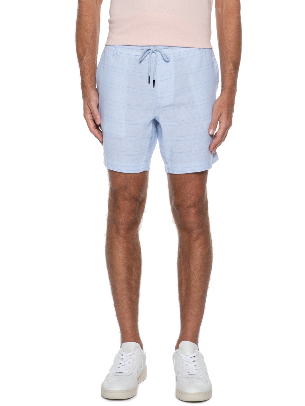 Short Masculino Casual Azul '2 Essential