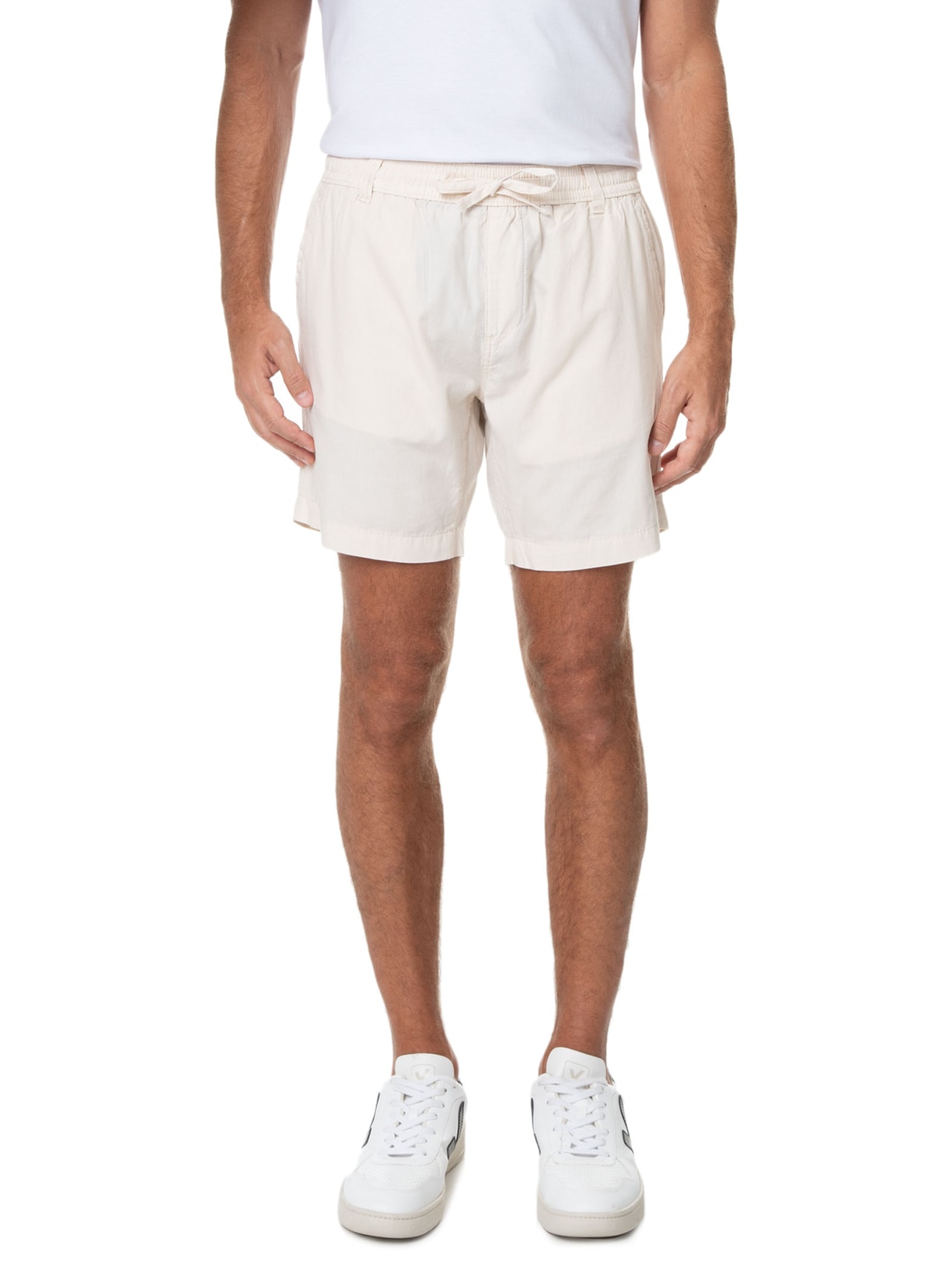 Short Masculino Casual Básico Bege '2 Essential