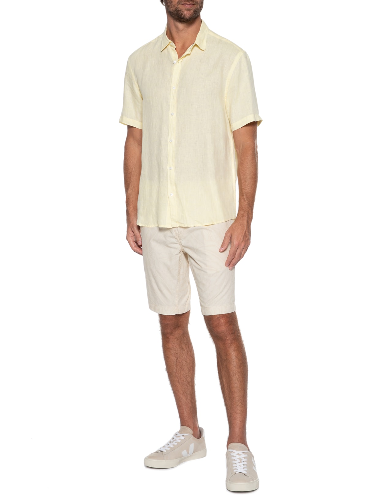 Short Masculino Casual Bege '2 Essential