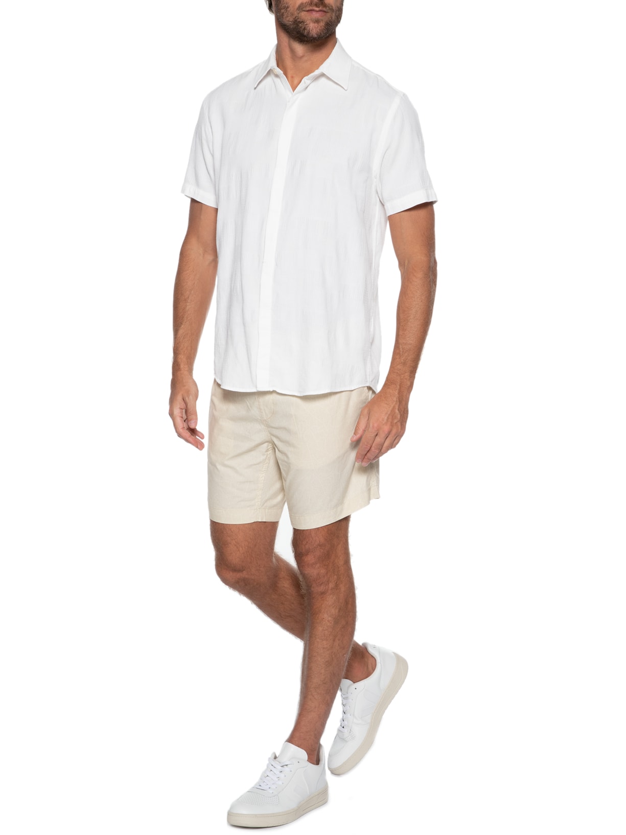 Short Masculino Casual Bege '2 Essential