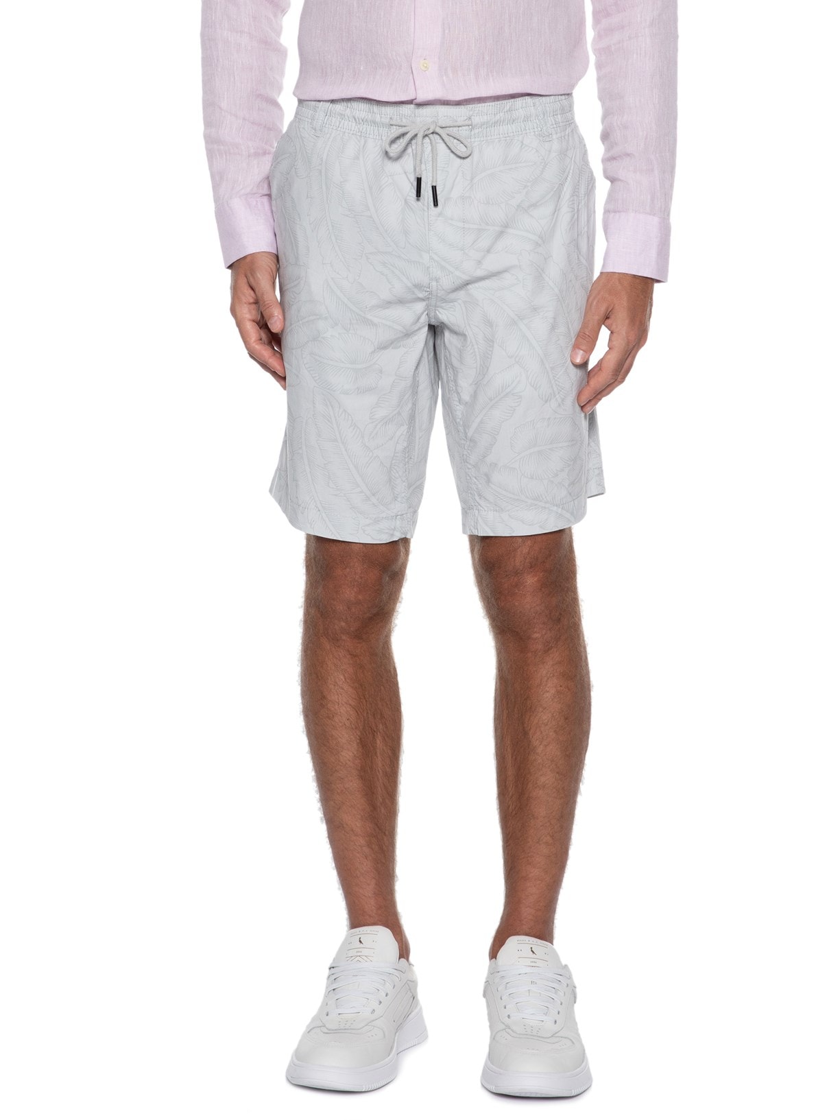 Short Masculino Casual Cinza '2 Essential