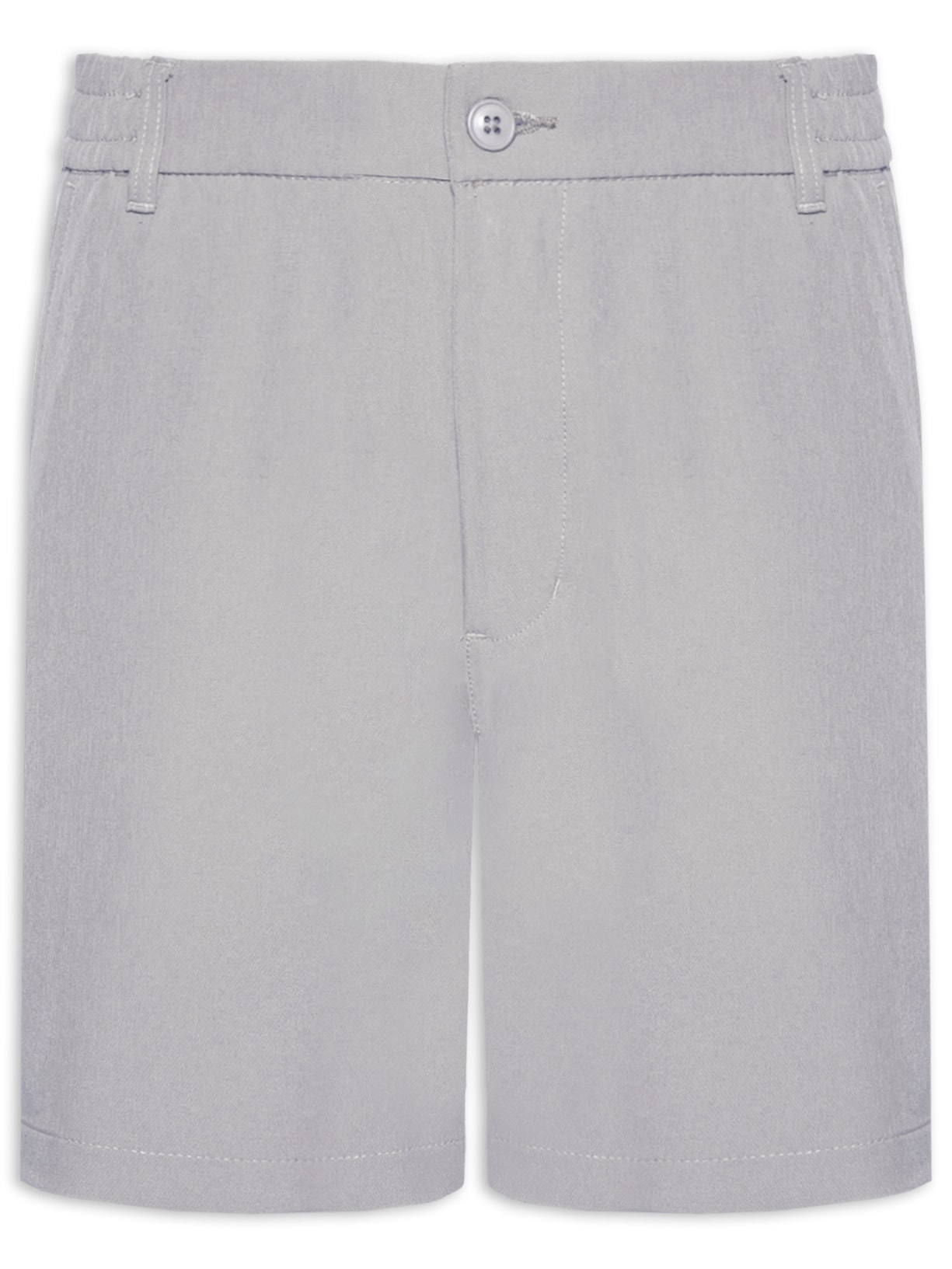 Short Masculino Casual com Cós Elástico Cinza '2 Essential