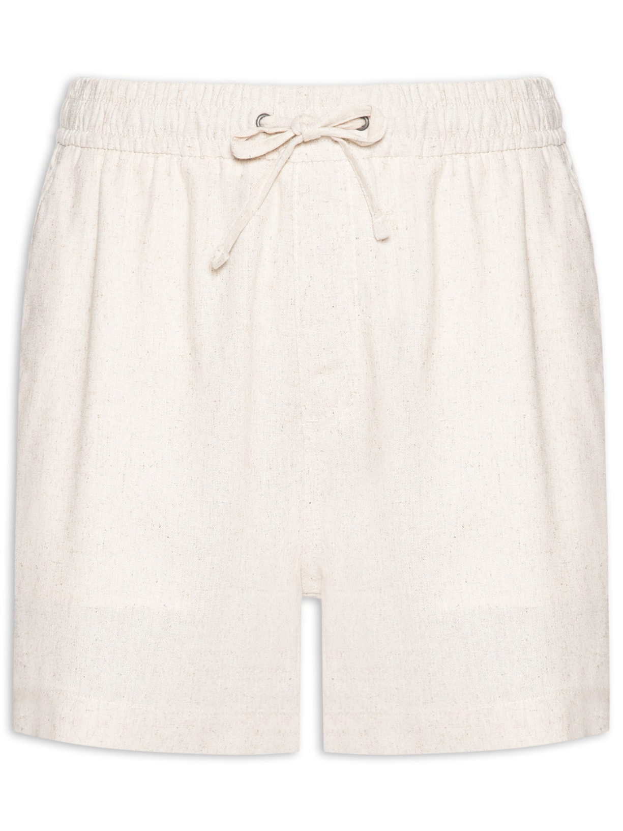 Short Masculino Casual Linho Relax – Bege Zapalla