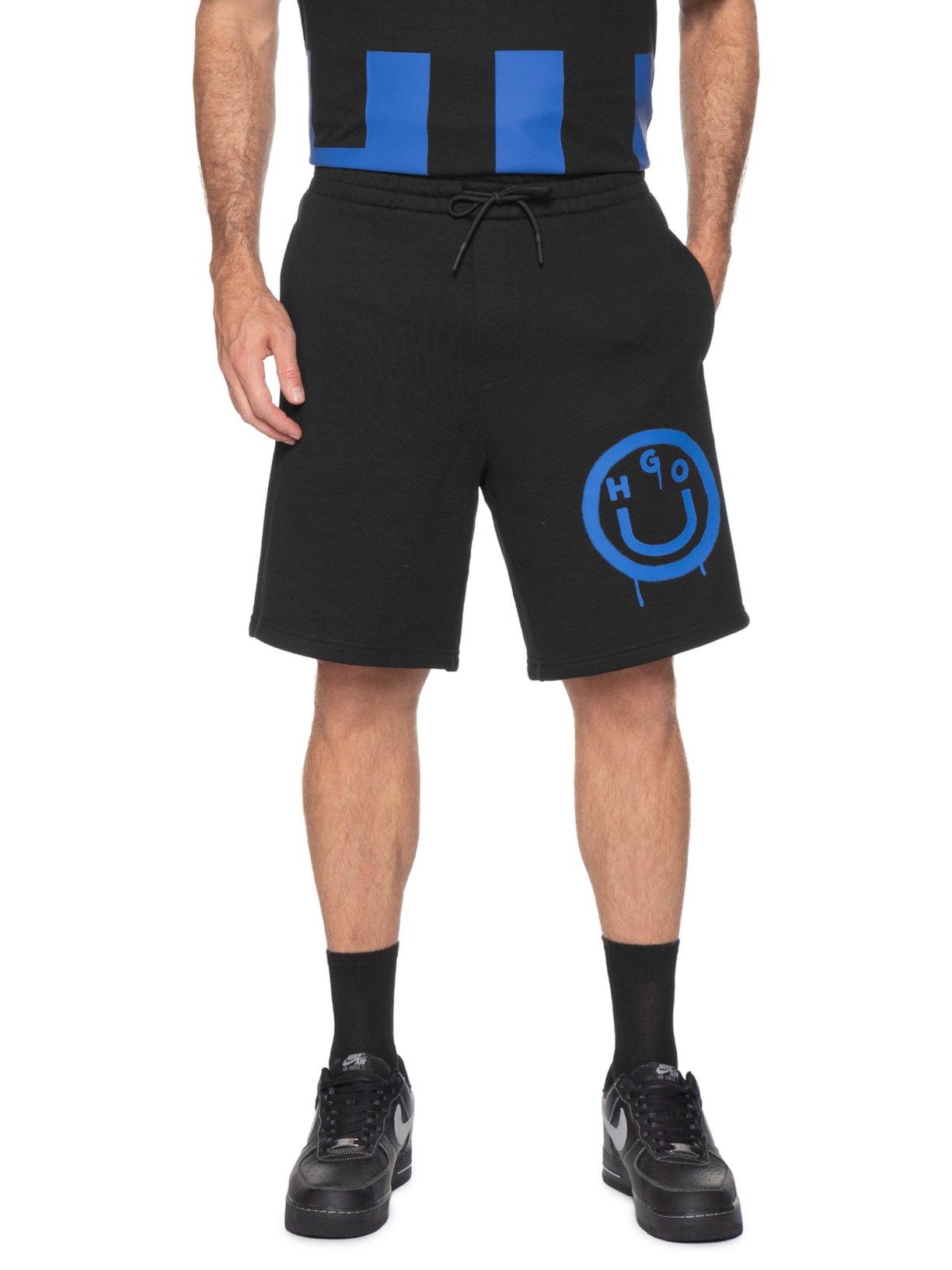 Short Masculino Casual Nimaysho Preto Hugo