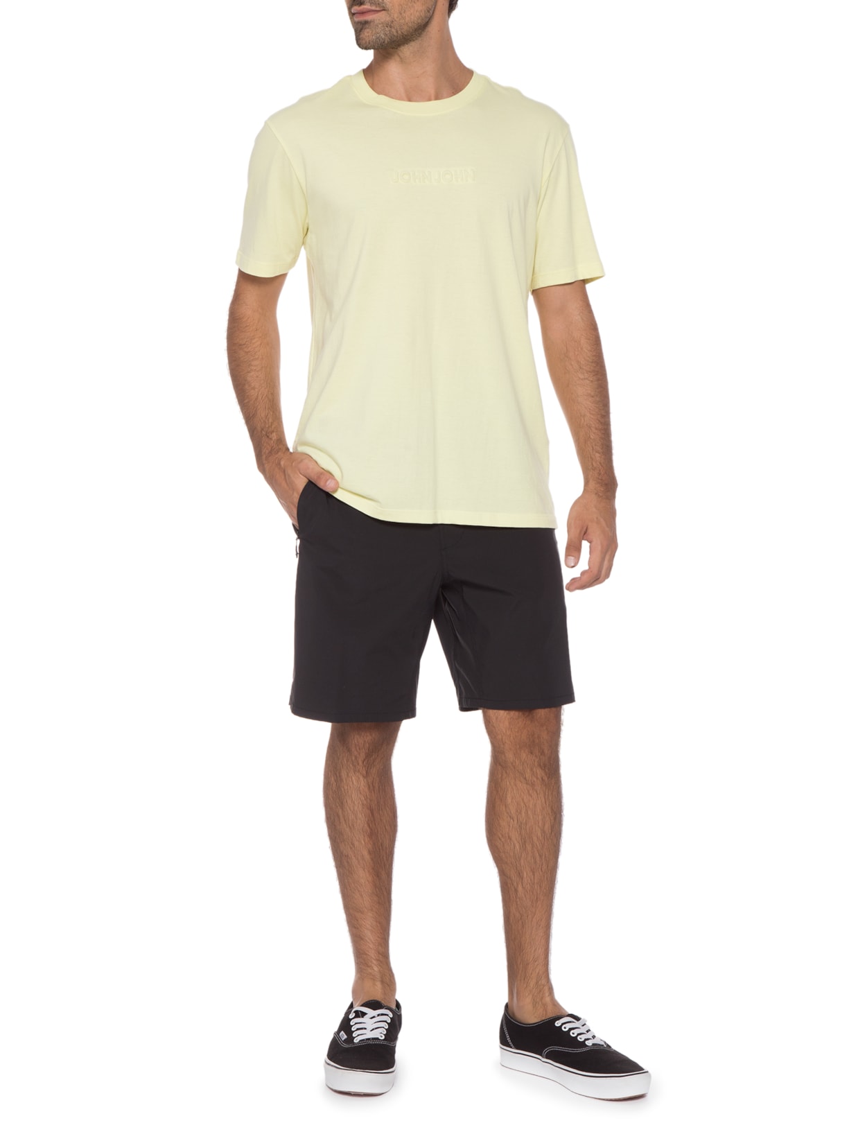 Short Masculino Casual Oyage Trunk Preto Vans