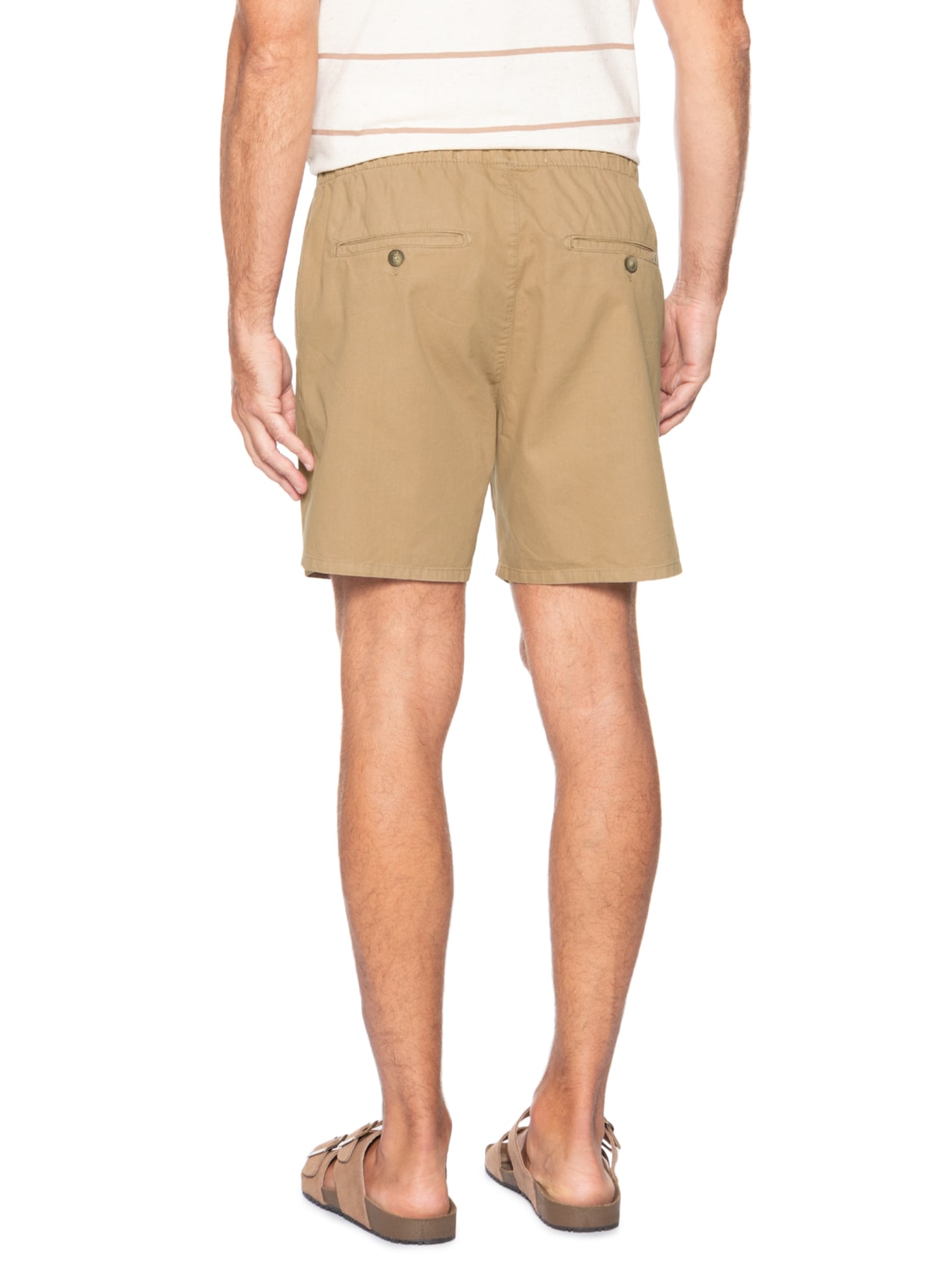 Short Masculino Casual Pier Bege Foxton