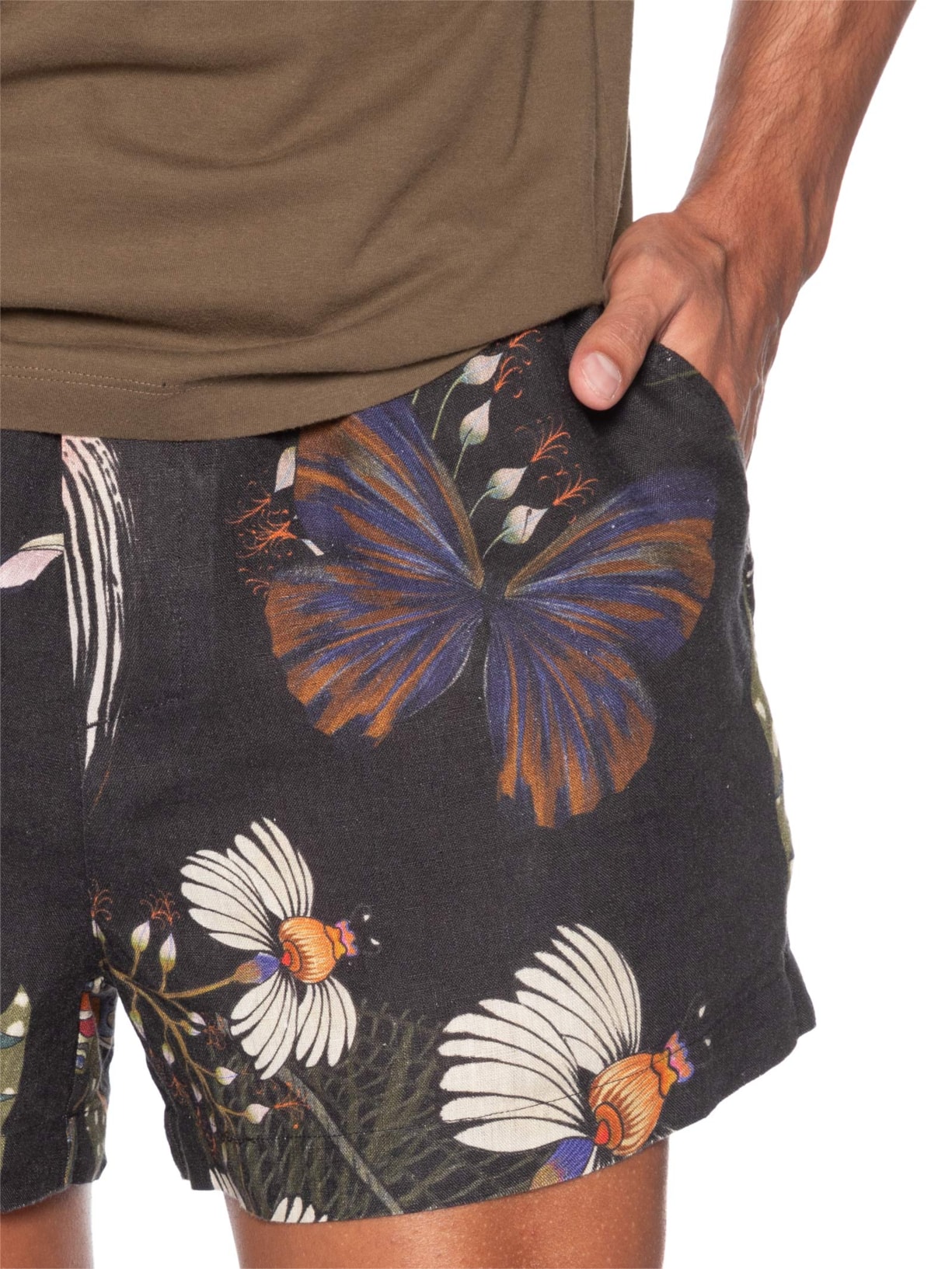 Short Masculino Casual PJ Botanique – Verde Osklen