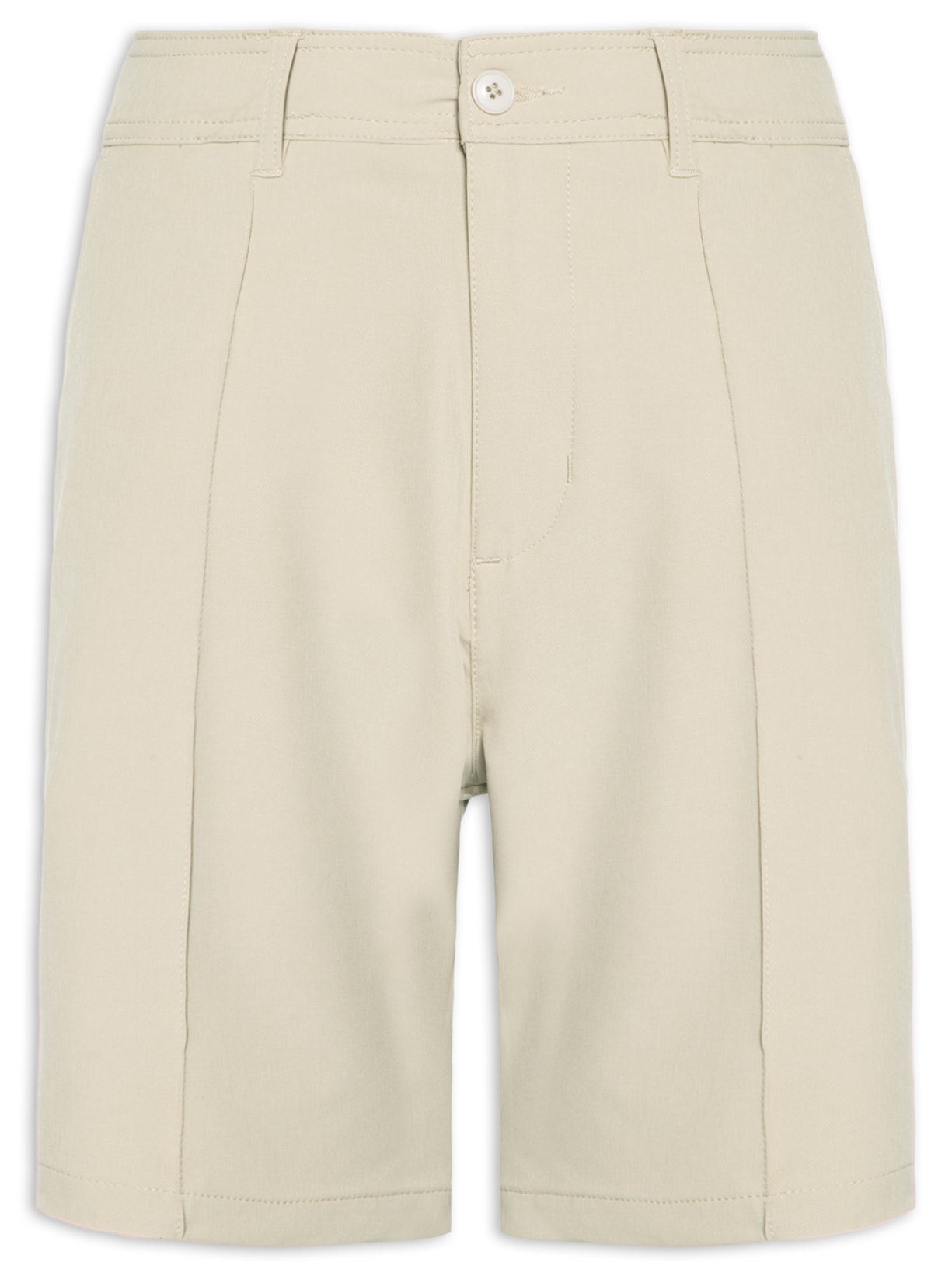 Short Masculino Casual Ponto Roma - Off White