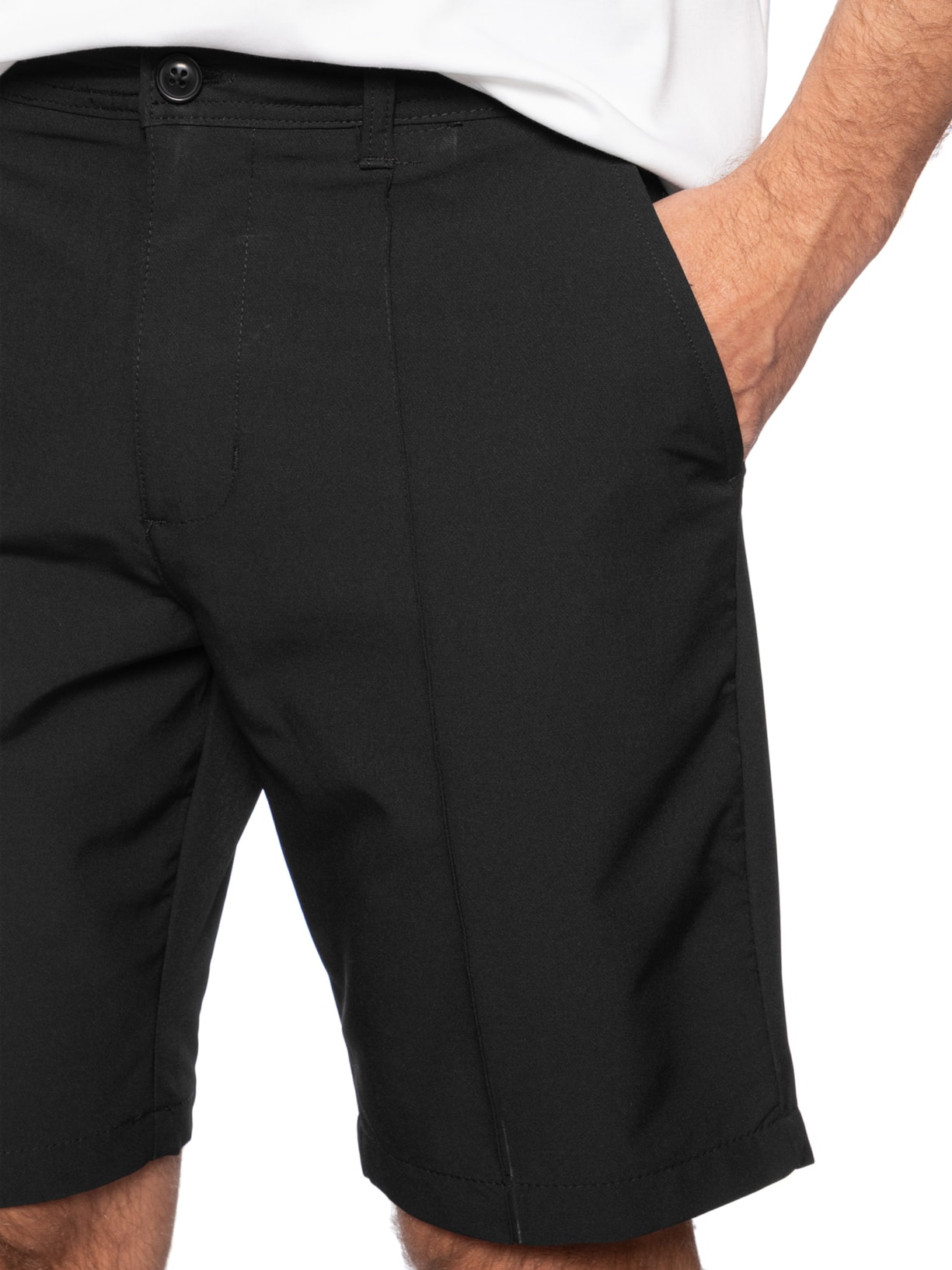 Short Masculino Casual Ponto Roma Preto '2 Essential