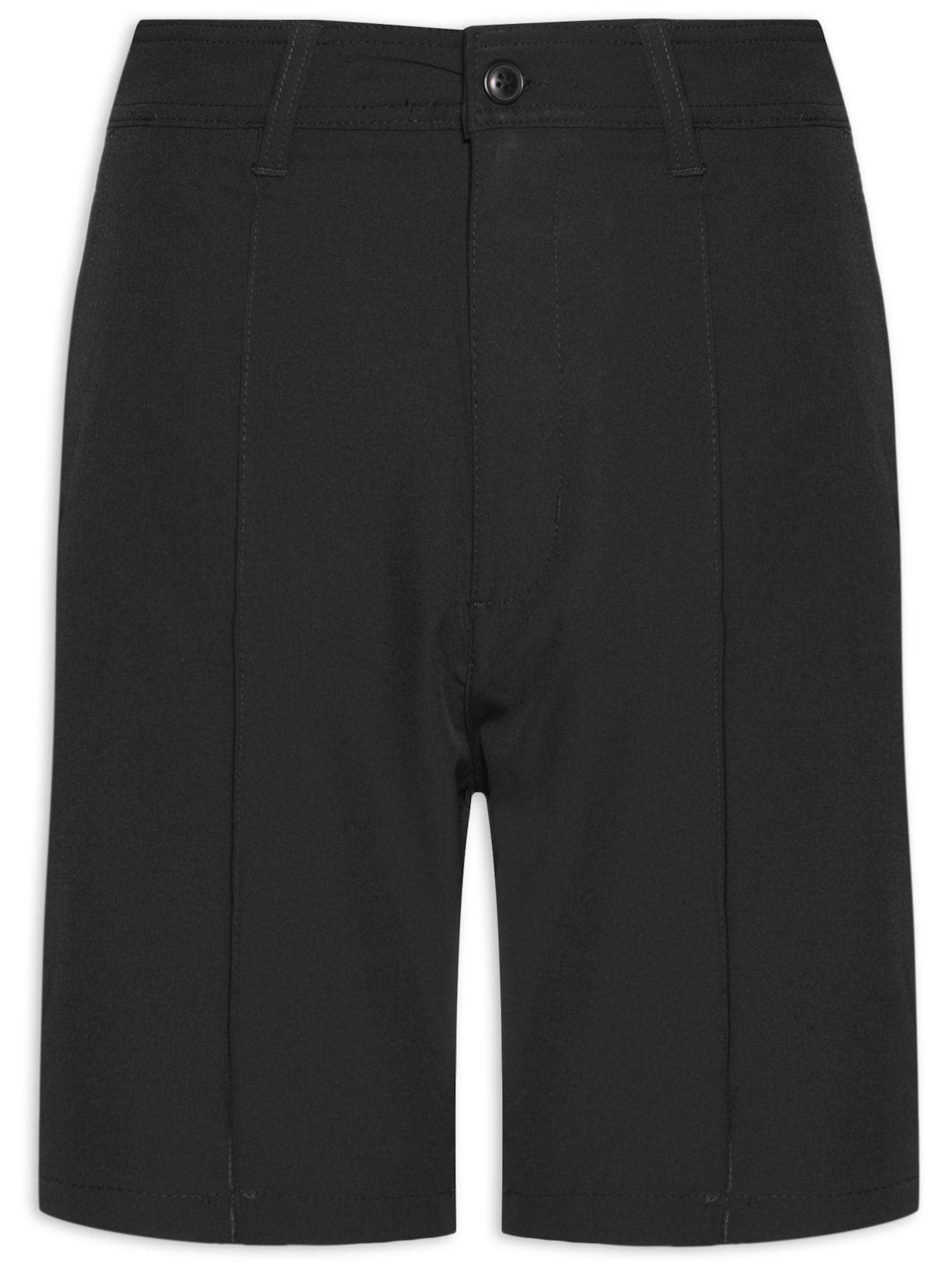 Short Masculino Casual Ponto Roma - Preto