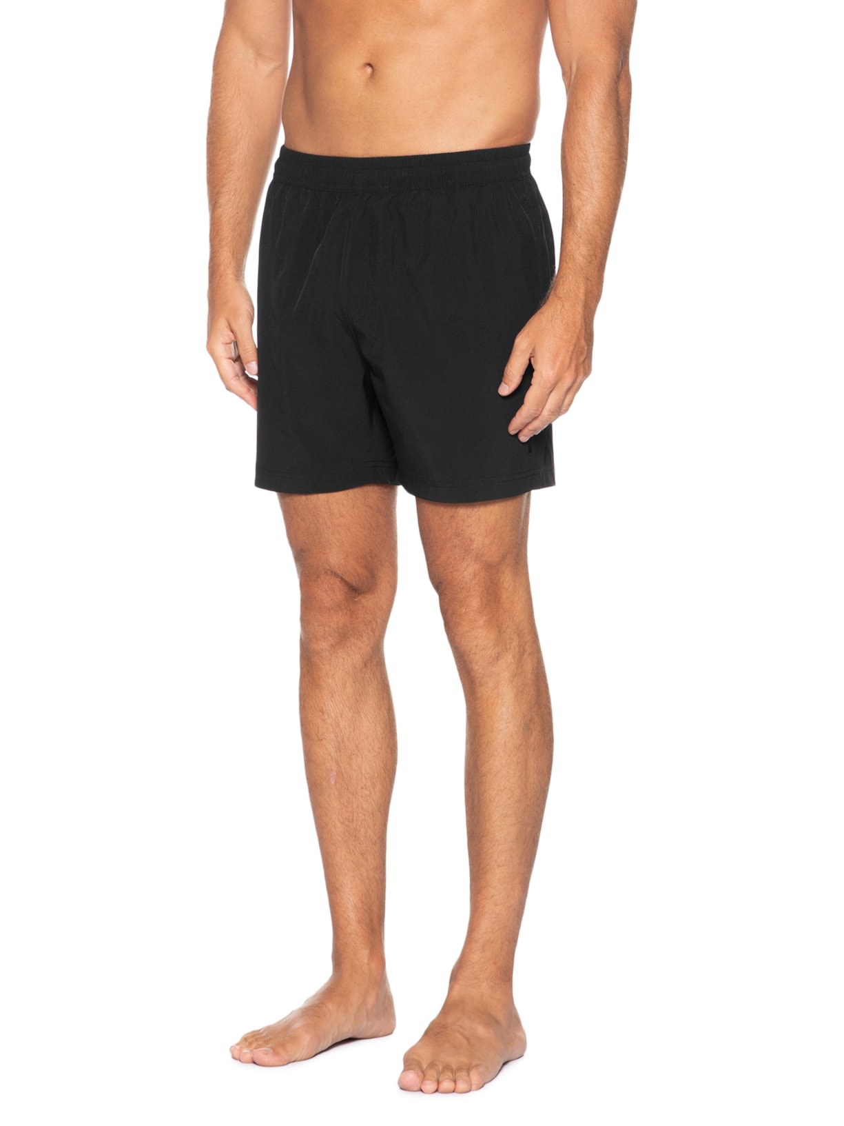 Short Masculino Casual  Preto Foxton
