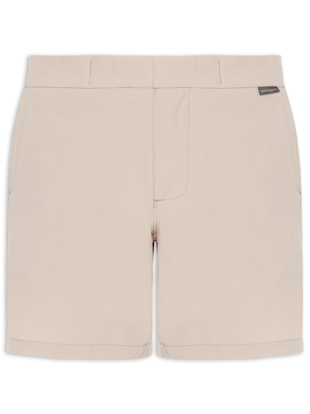 Short Masculino Casual Sardenha Bege Pineapple