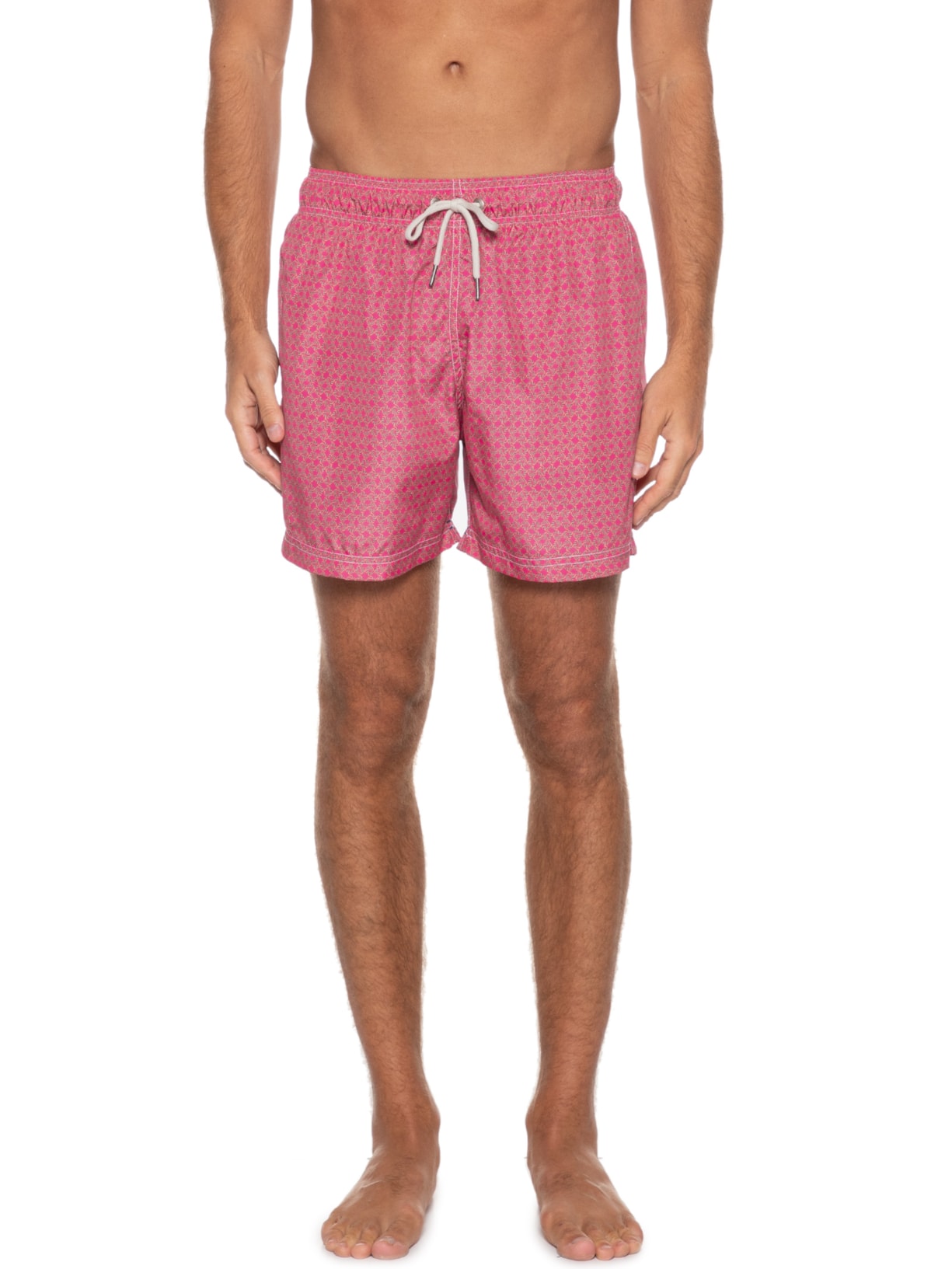Short Masculino Cestaria Rosa Shortsco