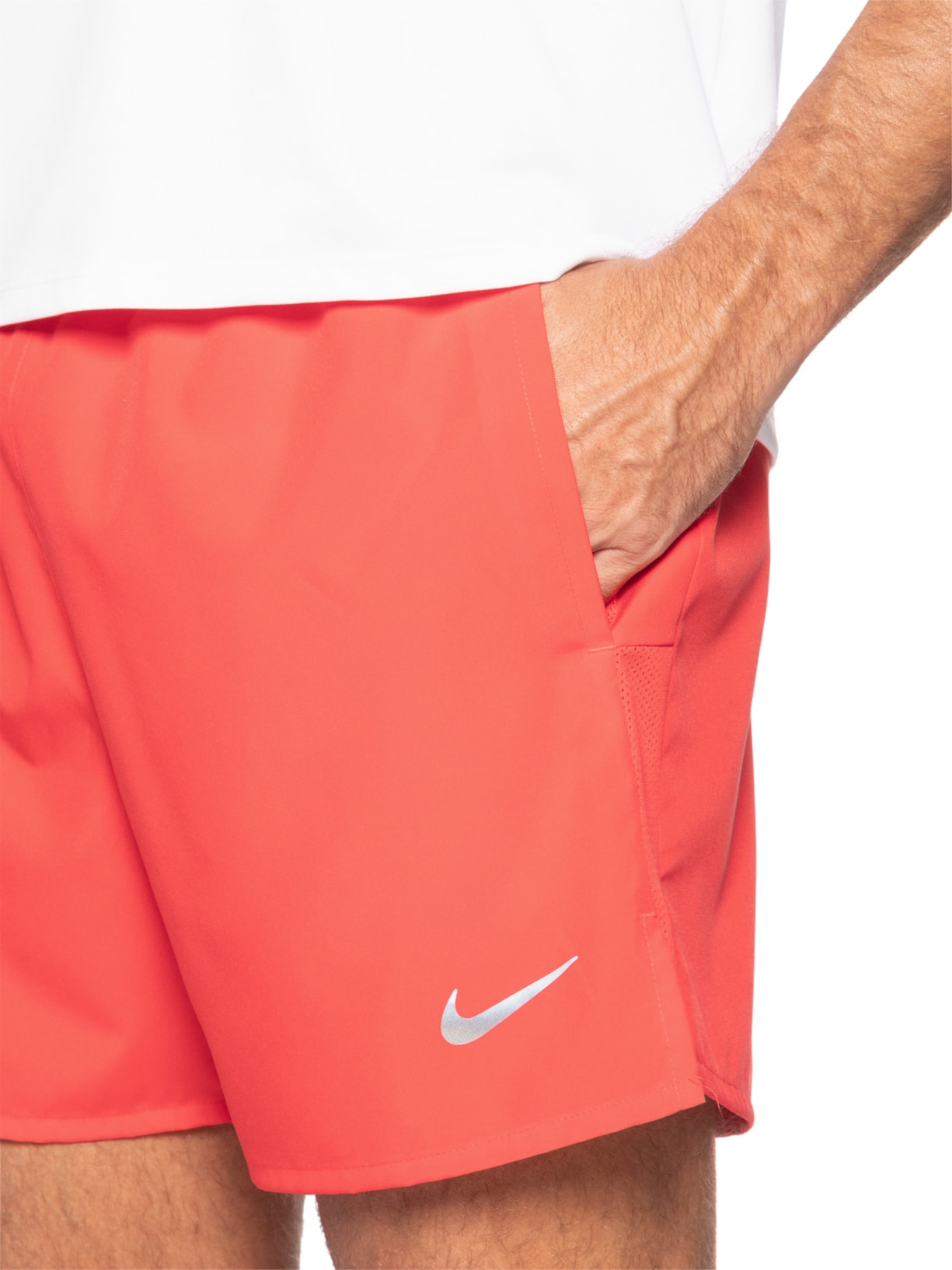 Short Masculino Challenger Dri-Fit Vermelho Nike