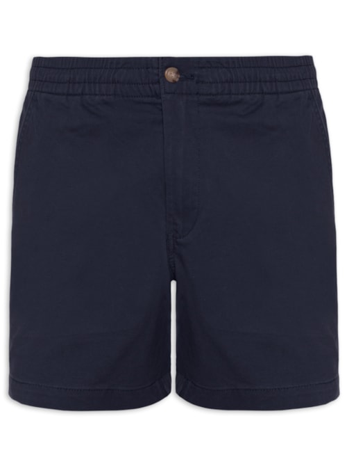 Short Masculino Classic Fit Prepster Stretch Twill - Azul