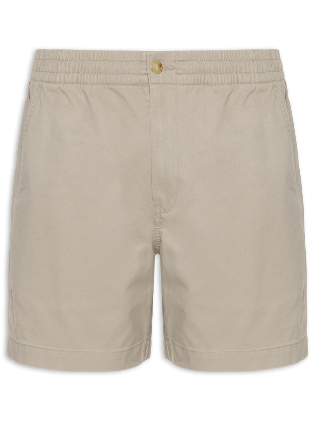 Short Masculino Classic Fit Prepster Stretch Twill - Bege
