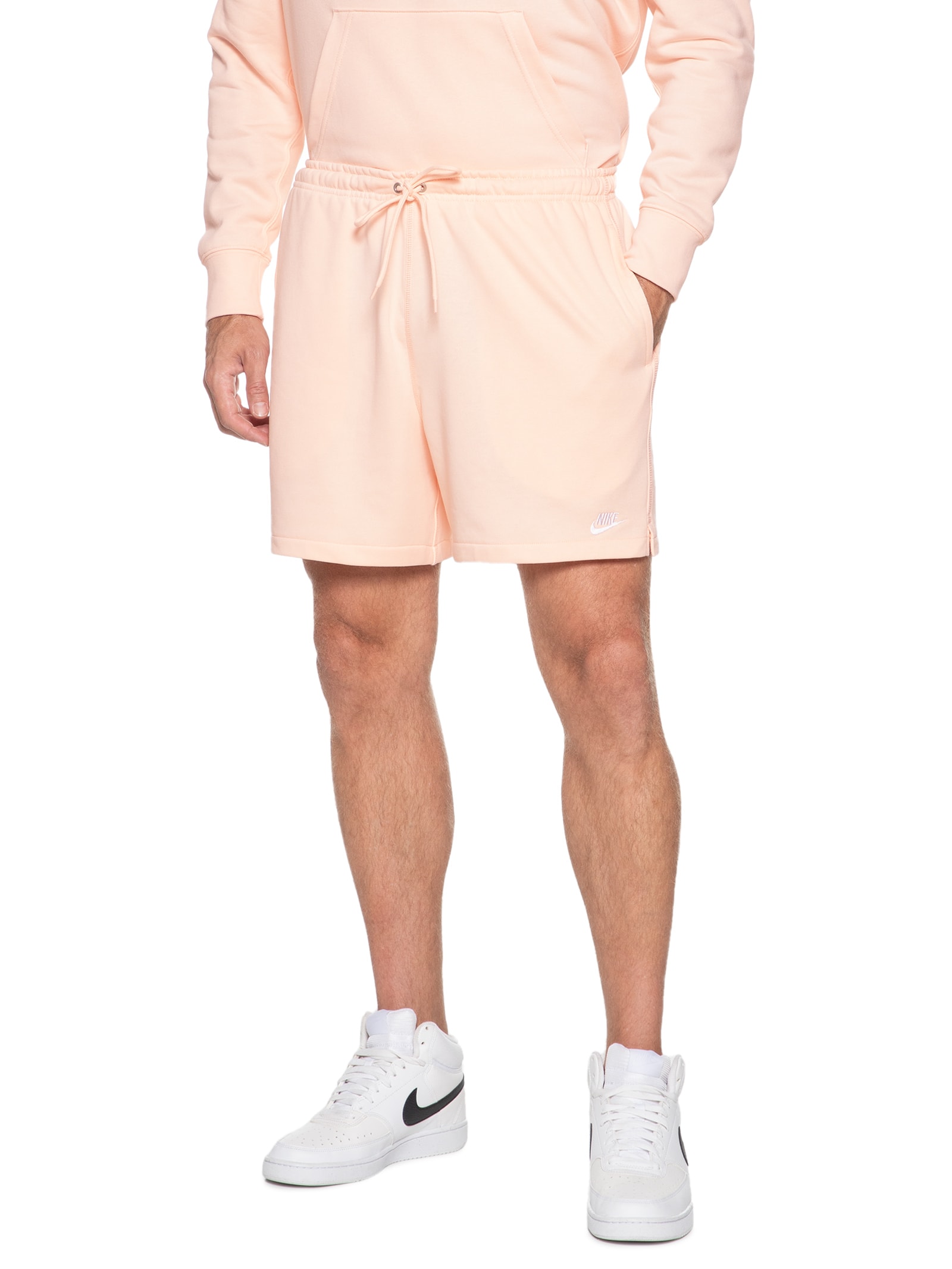 short nike rosa masculino