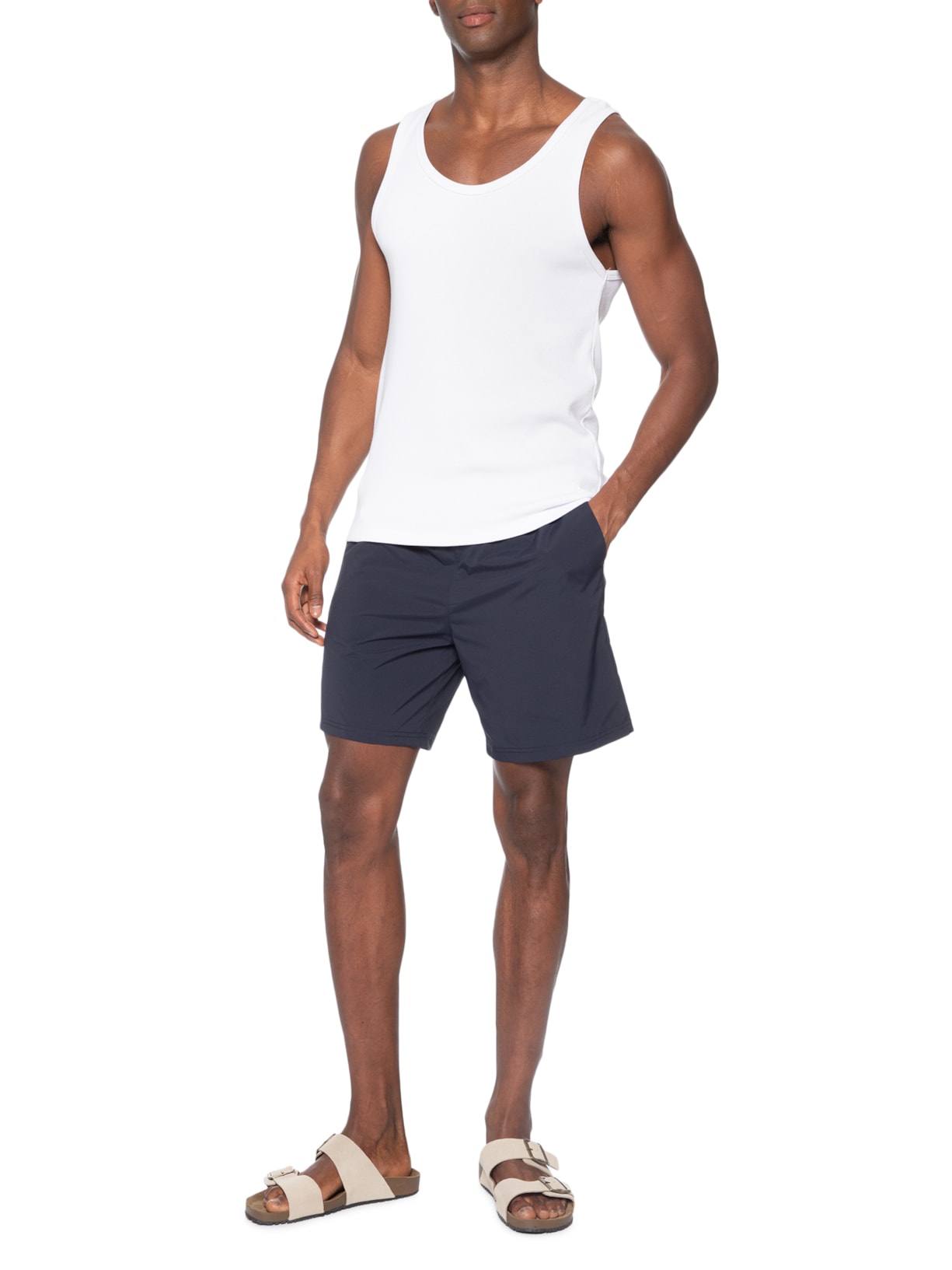 Short Masculino Color Beachwear Azul Basiq Men