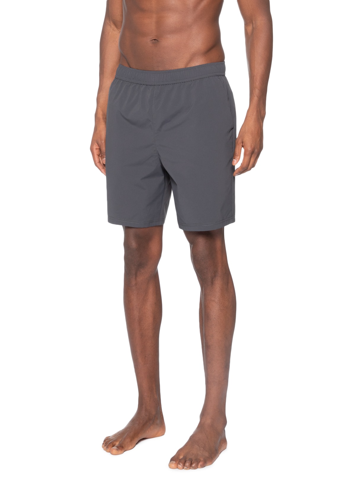 Short Masculino Color Beachwear Cinza Basiq Men